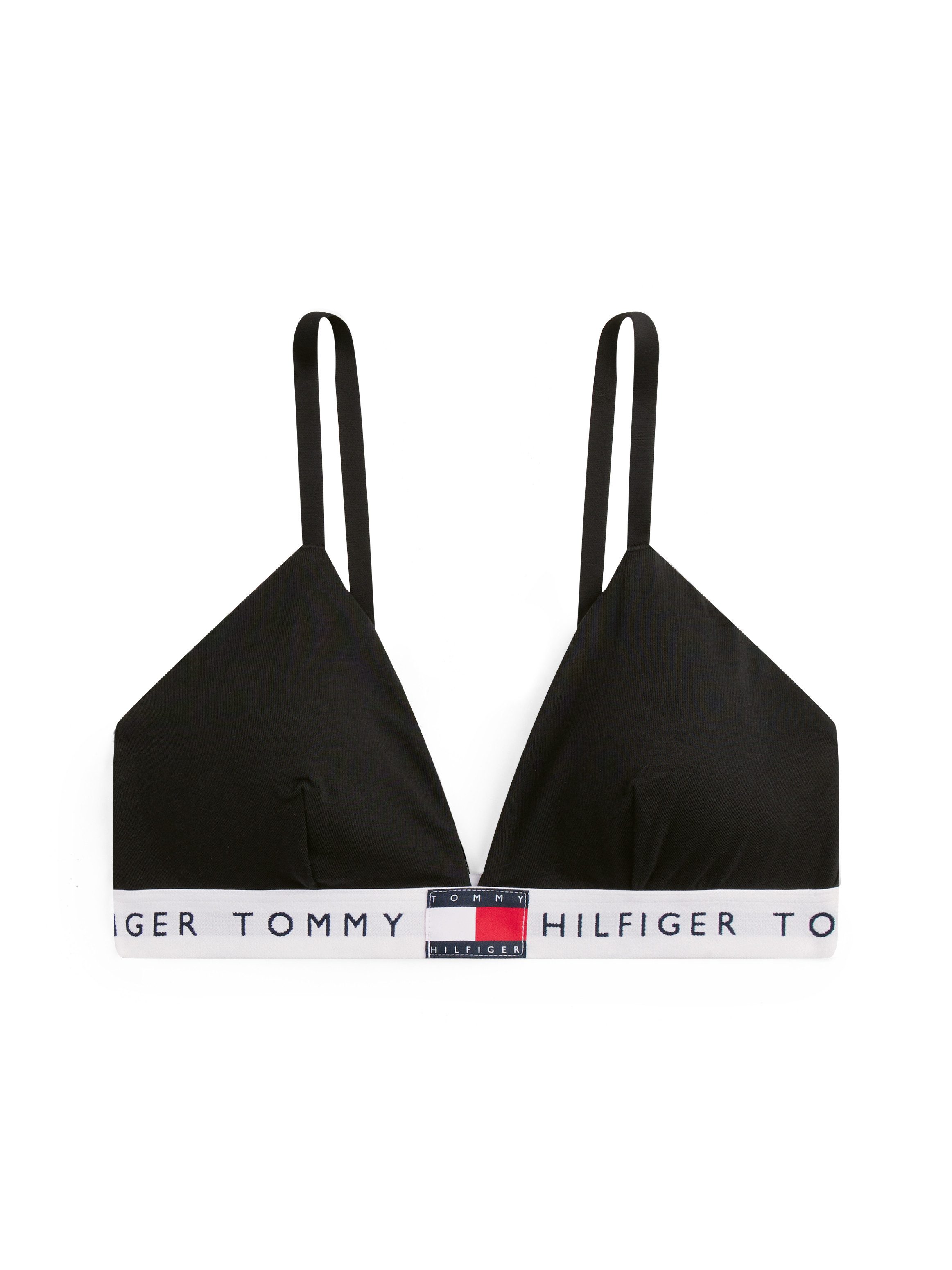 Tommy Hilfiger Underwear Triangel-bh RP TRIANGLE (EXT. SIZE) in grote maten, met logo