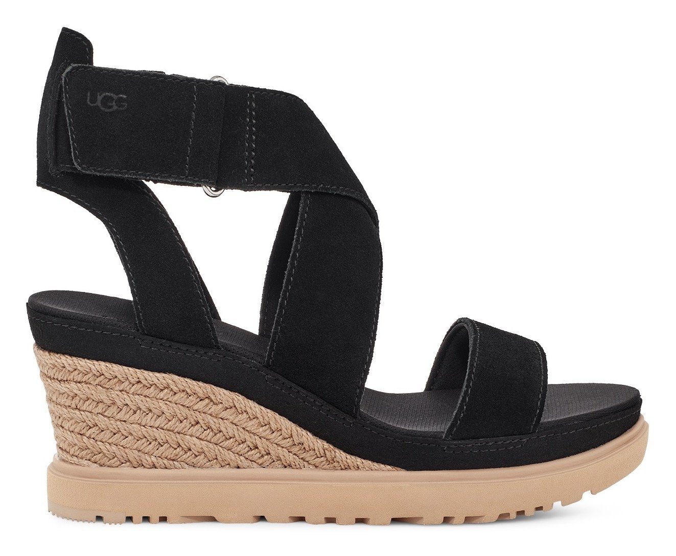 UGG Sleehaksandaaltjes ILEANA ANKLE met klittenbandsluiting