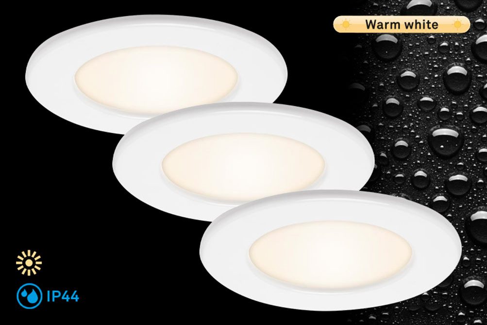 Briloner Leuchten Ledinbouwlamp THIN led inbouwverlichting