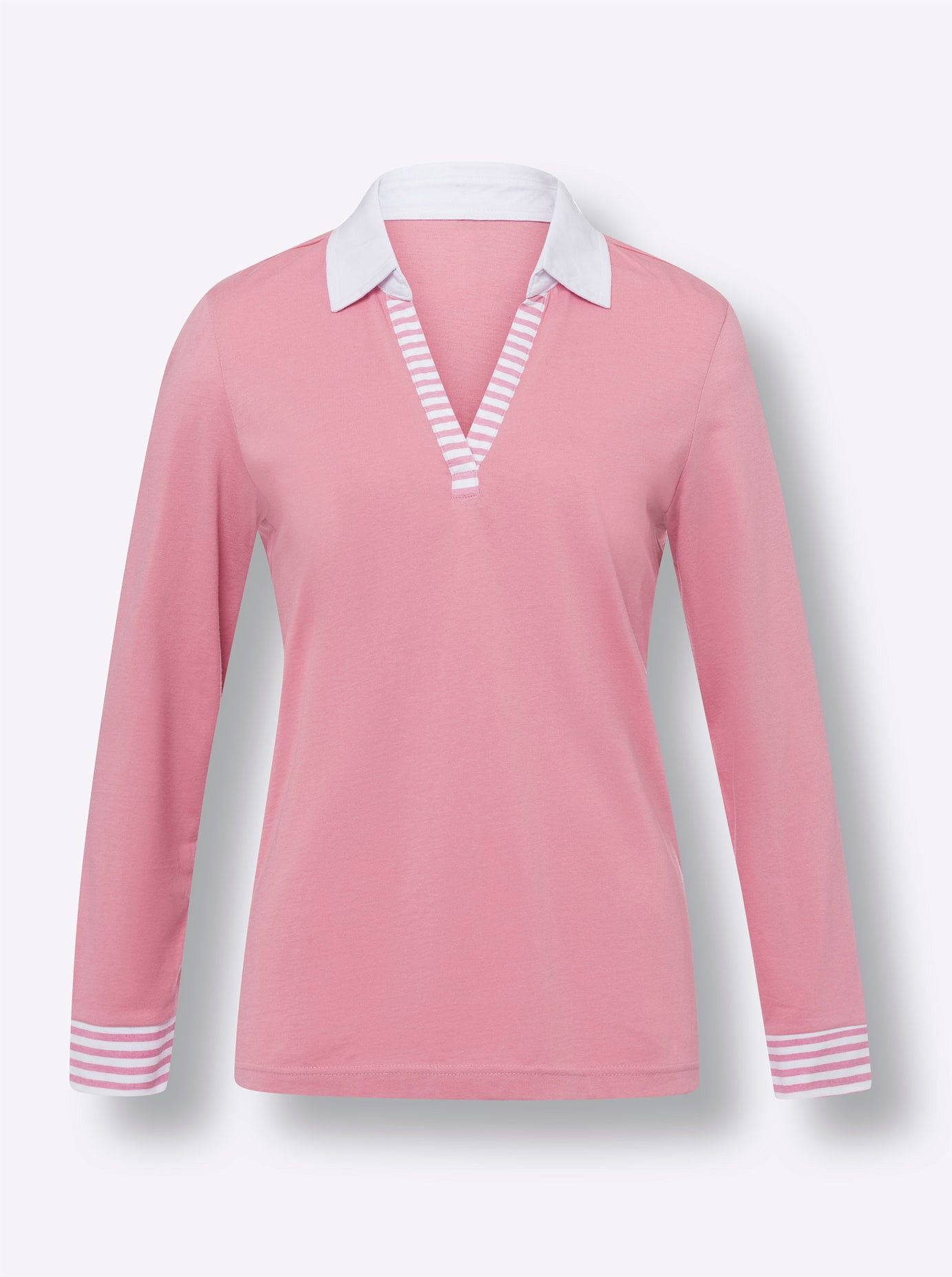 Classic Basics Shirt met lange mouwen (1-delig)