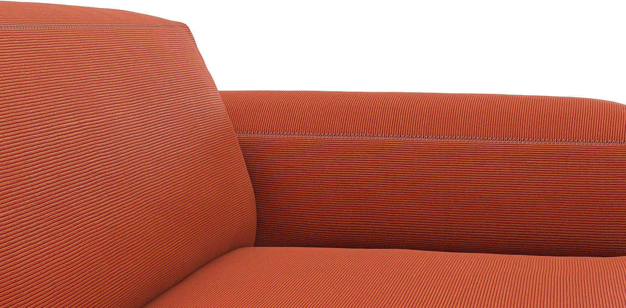 FLEXLUX Hoekbank Lucera Chaise longue rechts of links, L-vorm, comfortabel