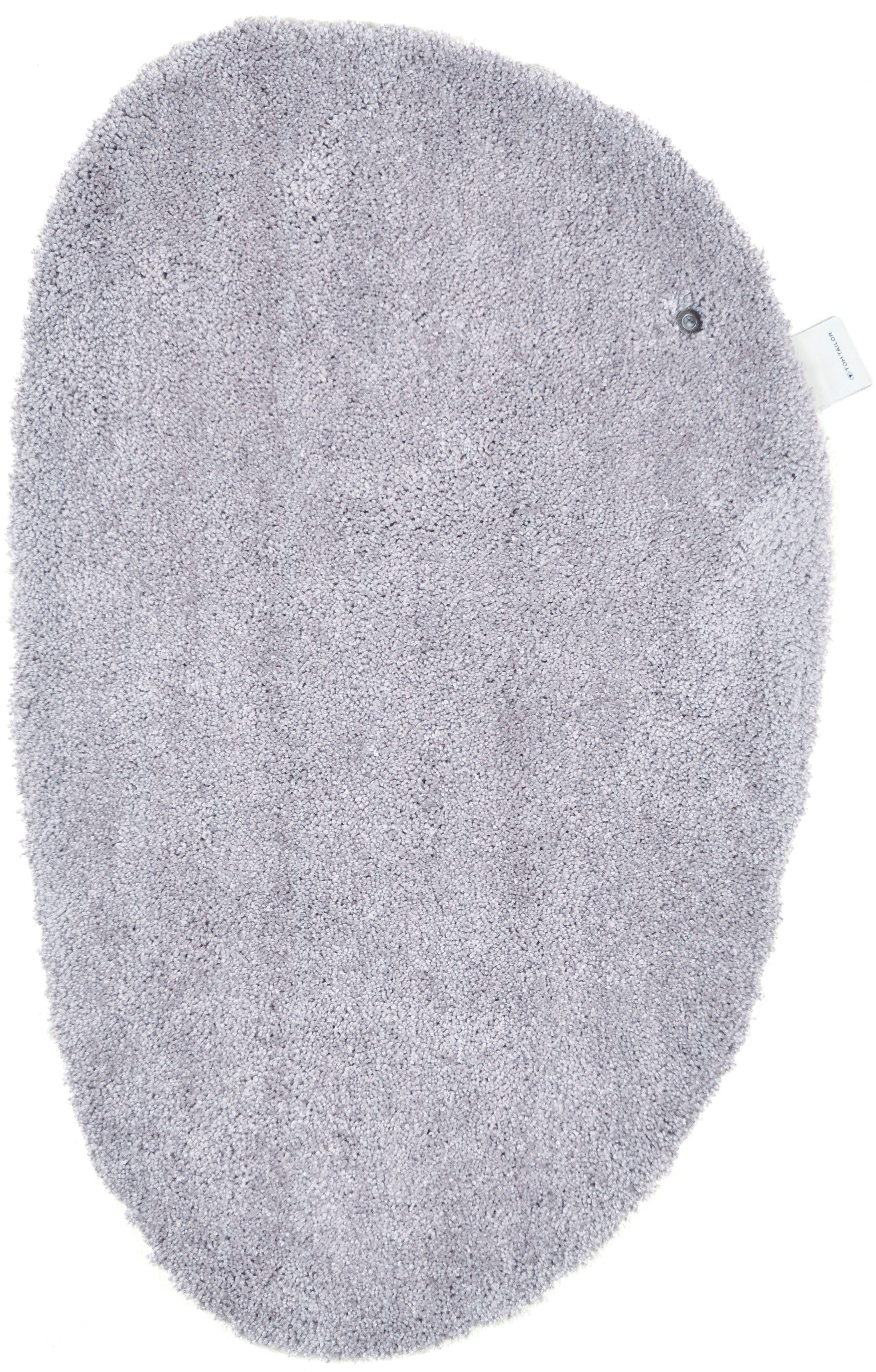 TOM TAILOR HOME Badmat Cozy Bath UNI Badmat, effen kleuren, rechthoekig, rond en ovaal verkrijgbaar (1 stuk)
