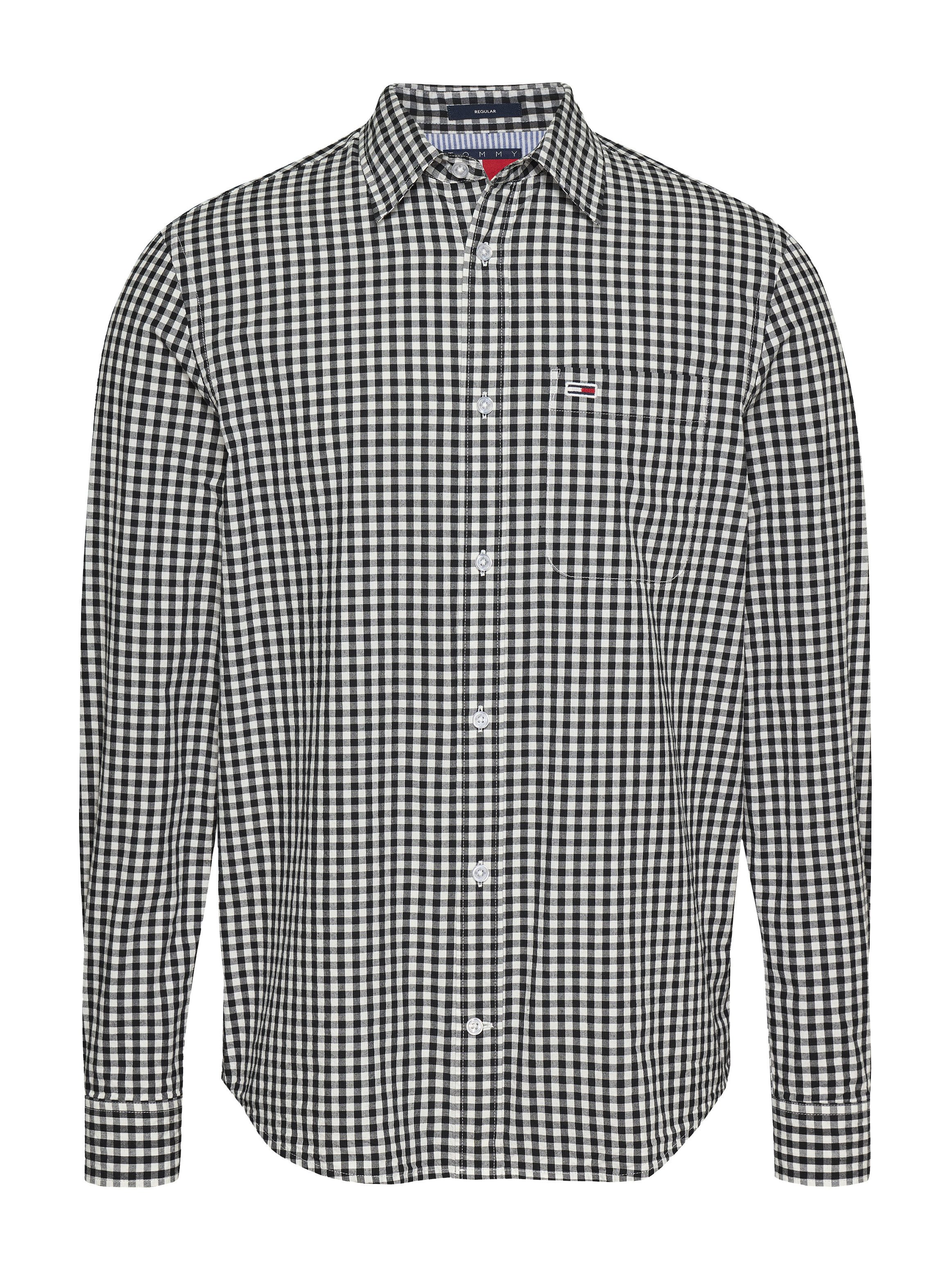 TOMMY JEANS Geruit overhemd TJM POPLIN CHECK SHIRT