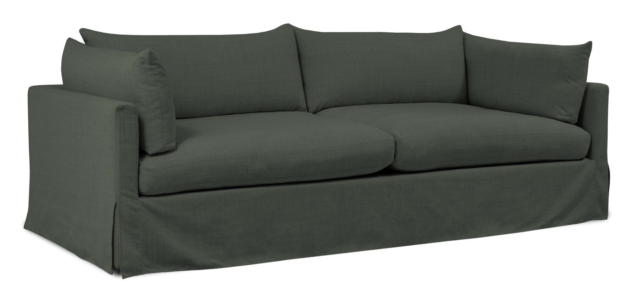 andas 3-zitsbank Joucas, Hoekbank, Breedte 244 cm extra diepe zitting, met vezelbalvulling voor meer zitcomfort (1 stuk)