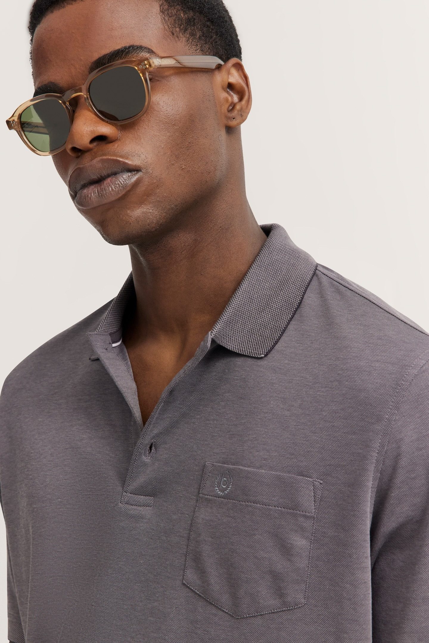 Bugatti Poloshirt met borstzak