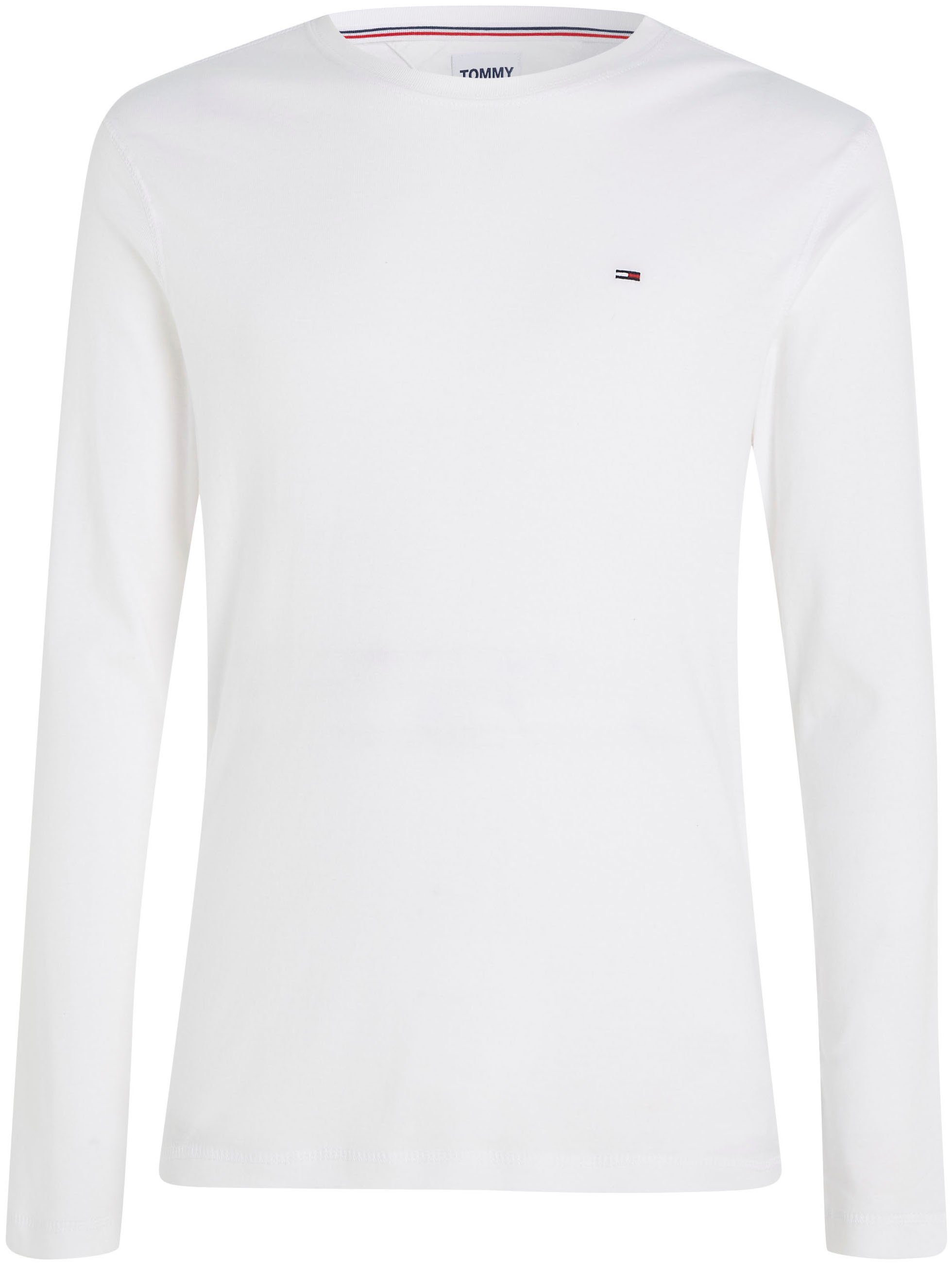 TOMMY JEANS Shirt met lange mouwen TJM ORIGINAL RIB LONGSLEEVE TEE