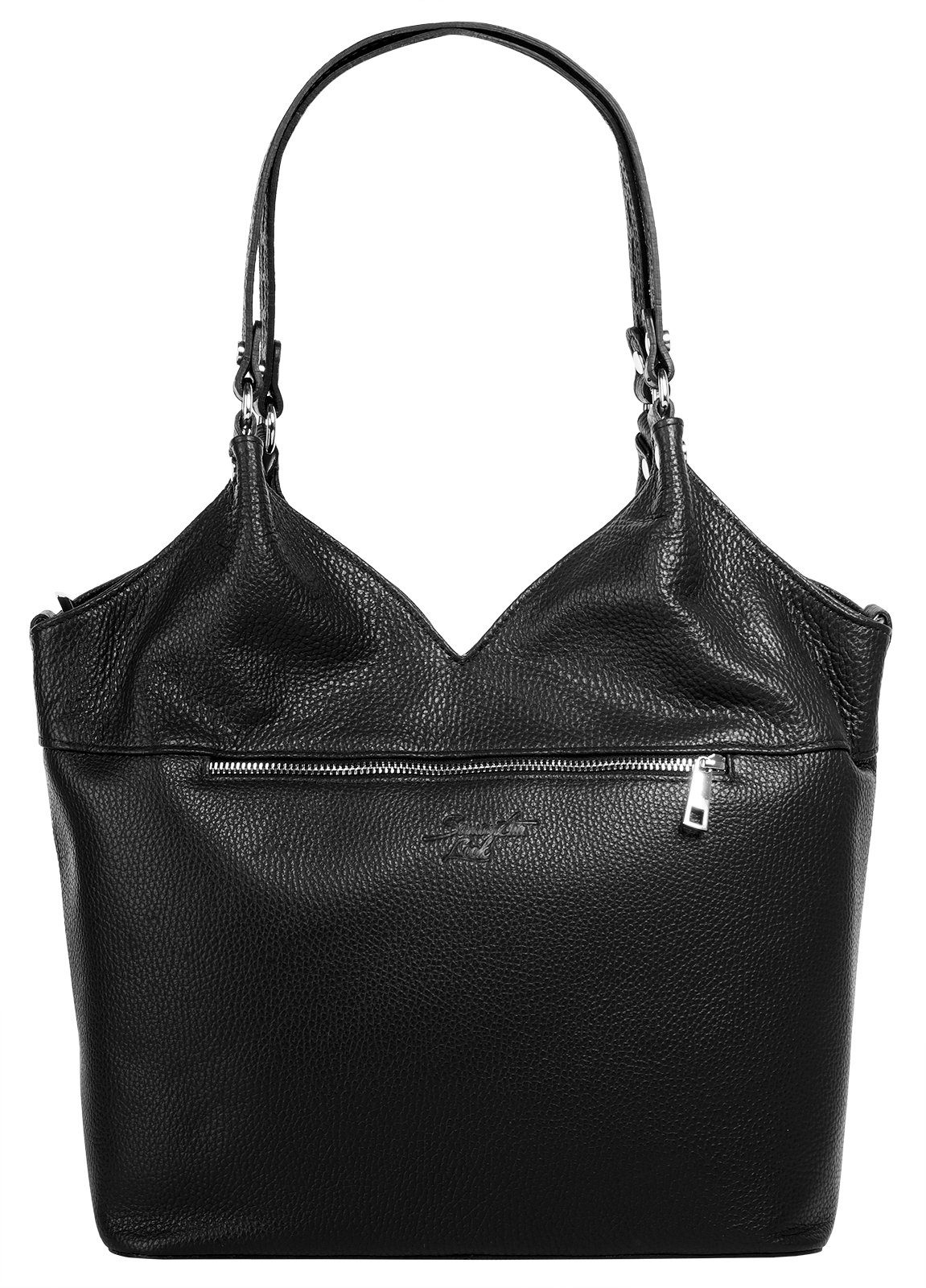 Samantha Look Shopper echt leer, made in italy
