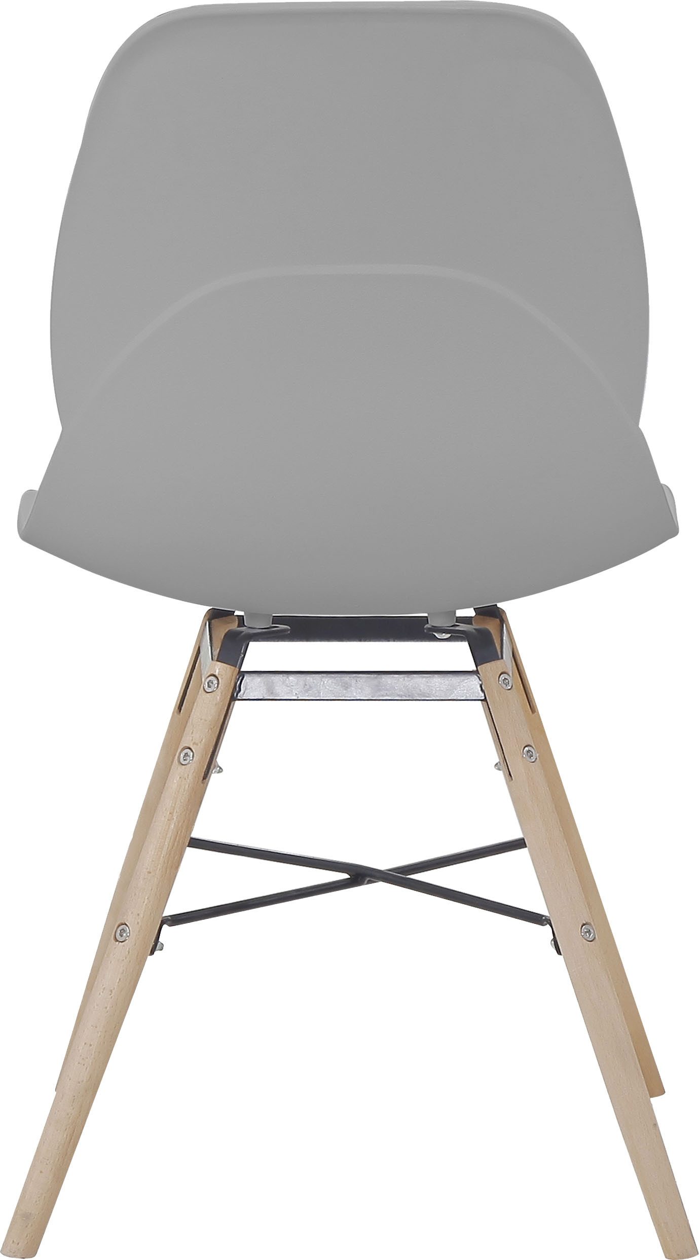 Kayoom Stoel met 4 poten Stoel Amy 110 2-delige set, praktisch set, comfortabele kunststofstoel (set, 2 stuks)