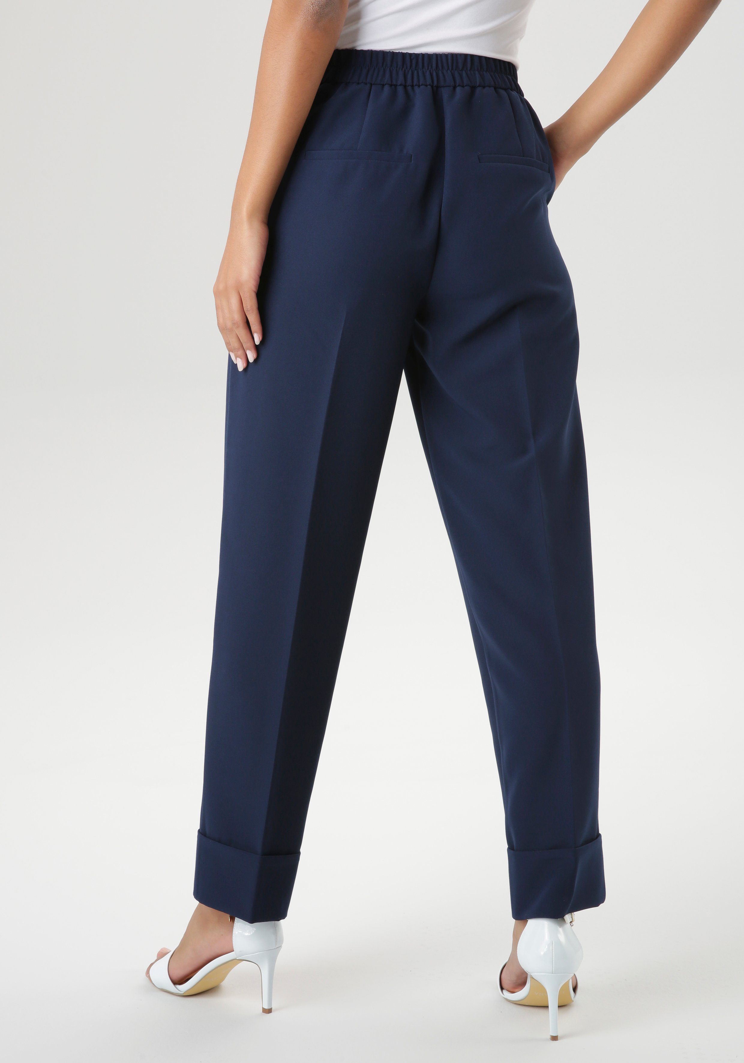 Aniston SELECTED Pantalon met persplooien