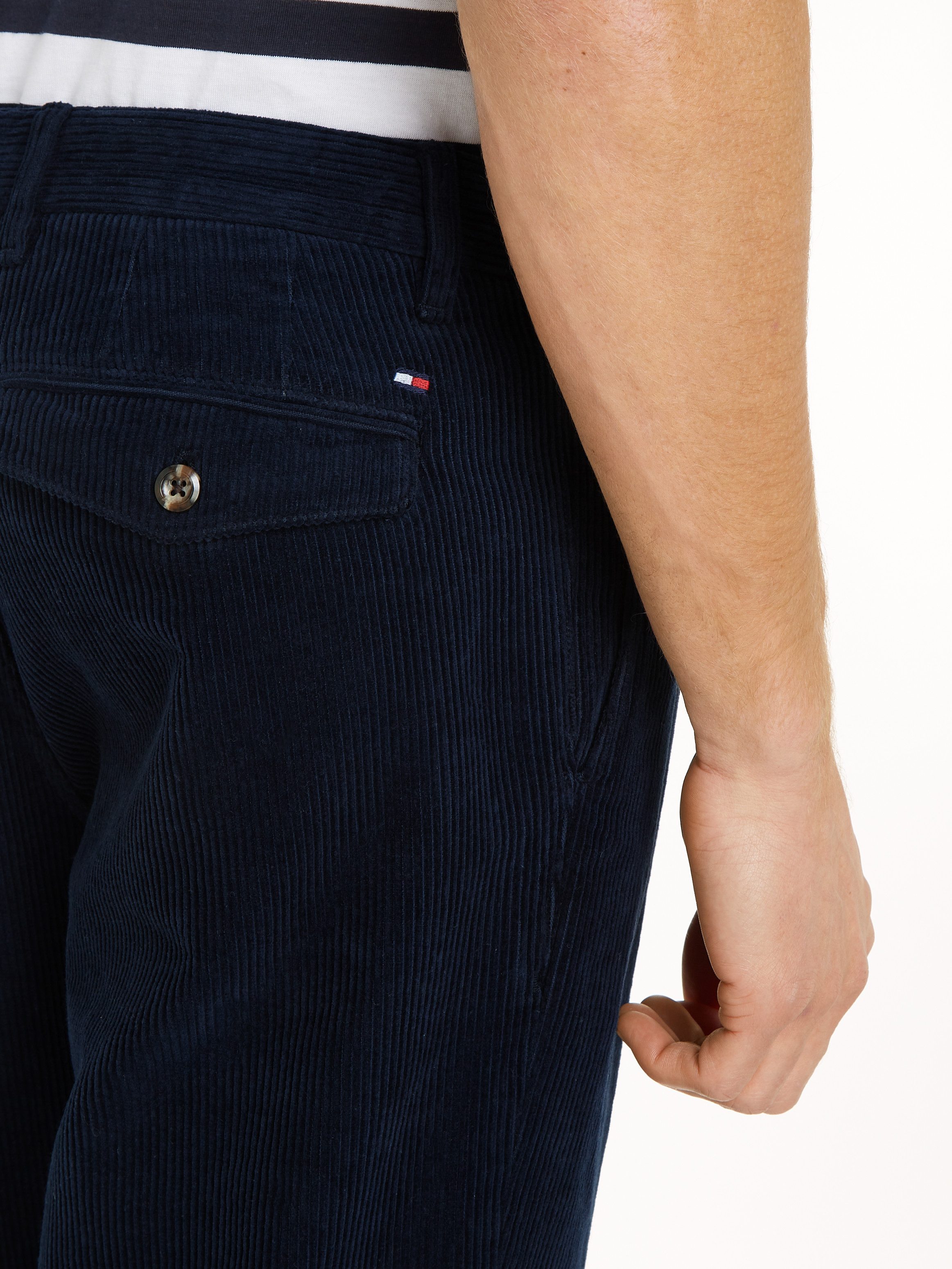 Tommy Hilfiger Cordbroek HARLEM CHINO 1PLT WIDE CORD GMD
