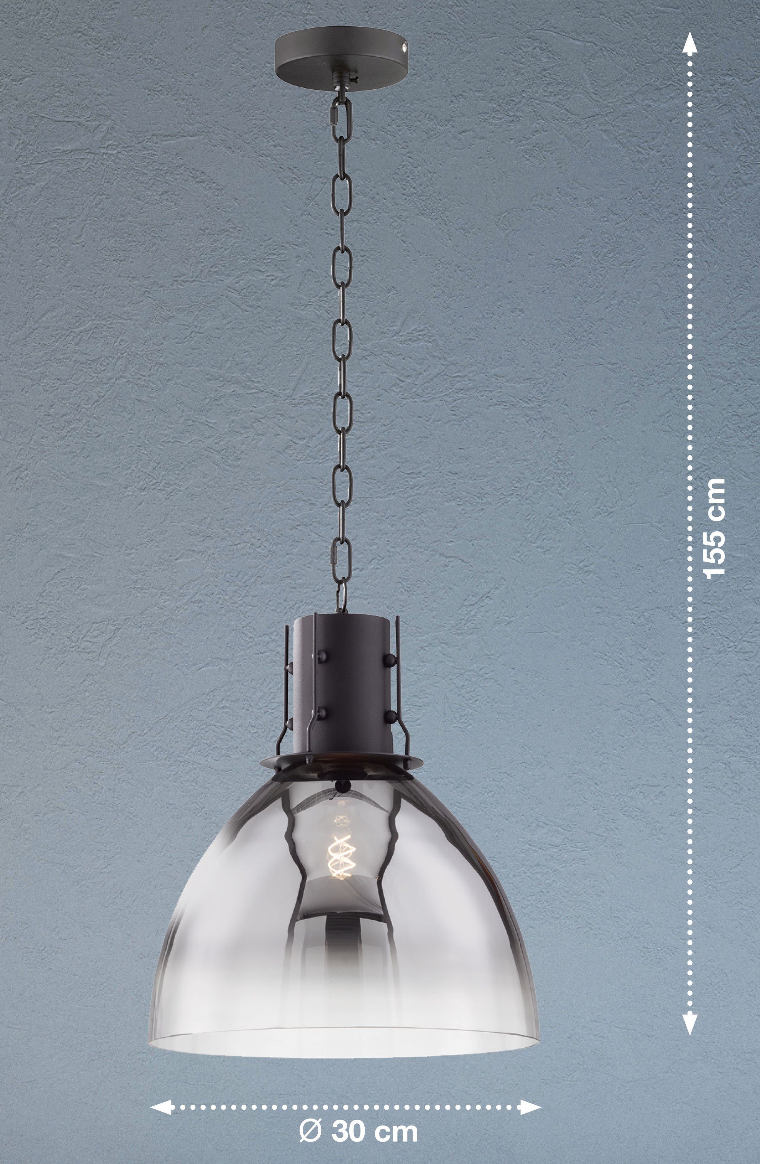 Honsel Leuchten Hanglamp Londo (1 stuk)