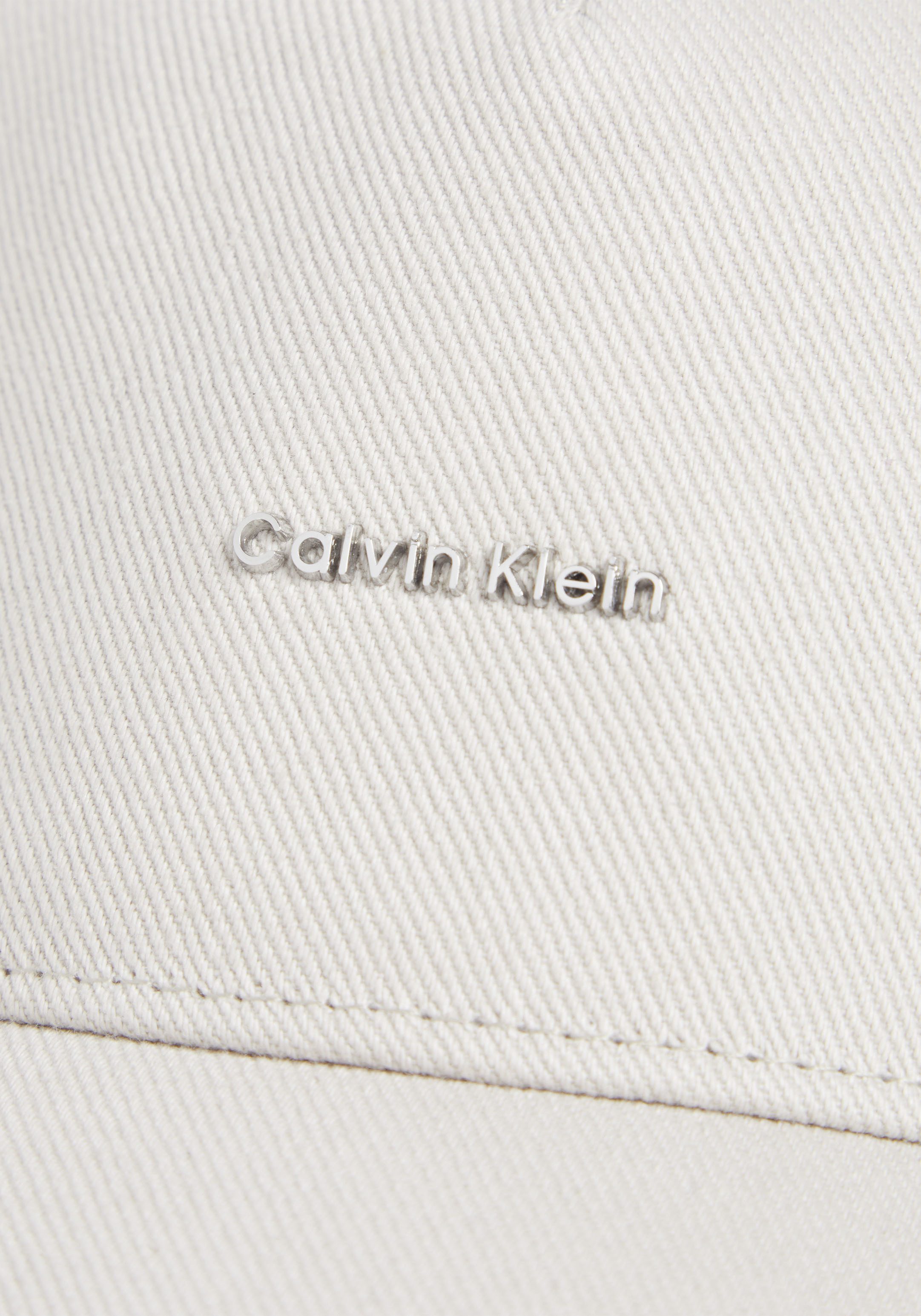 Calvin Klein Baseball pet CALVIN LETTERING CANVAS CAP