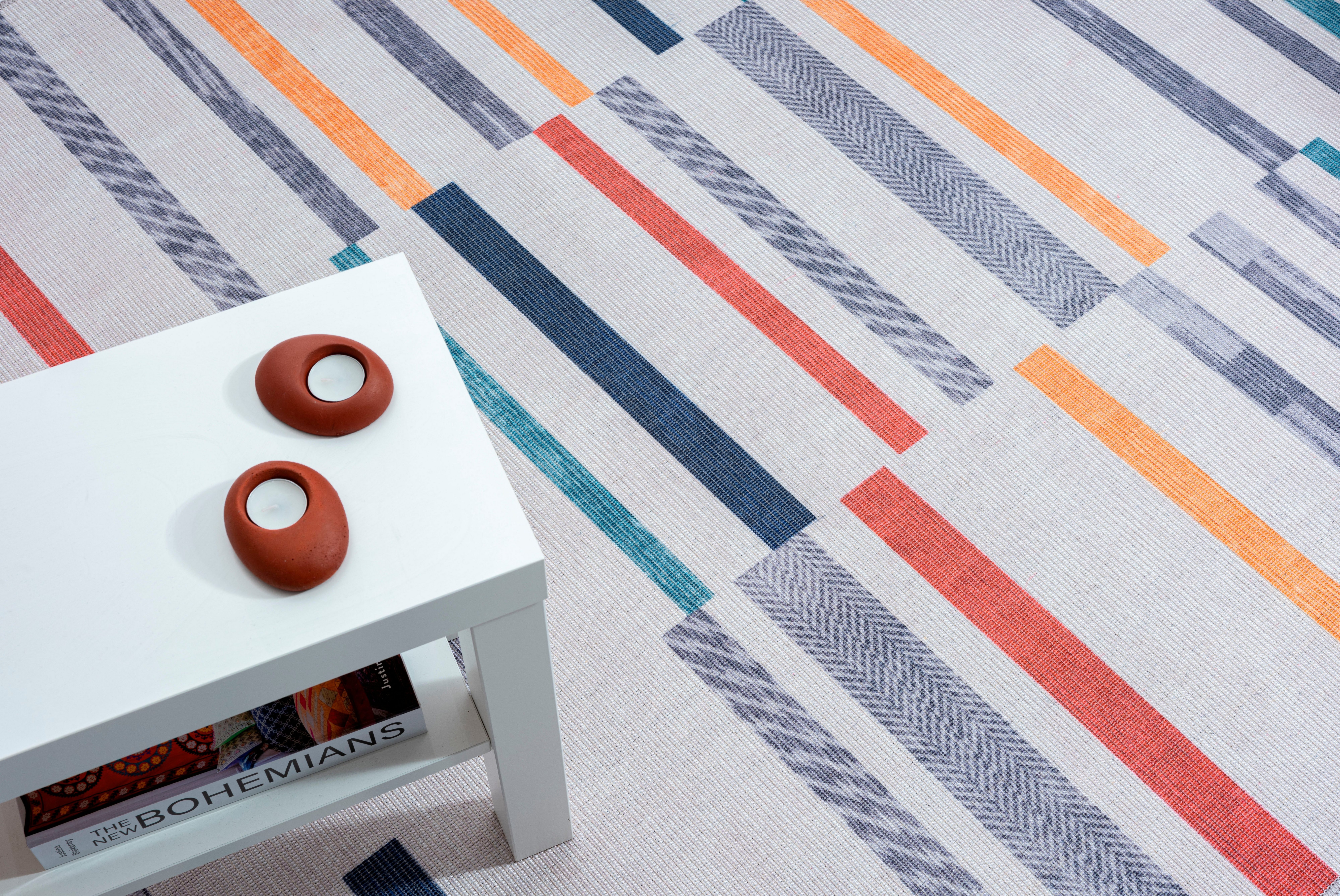 Myflair Möbel & Accessoires Vloerkleed Hoop voorraadopruiming bedrukt, modern ontwerp, geschikt voor binnen- en buitengebruik, wasbaar