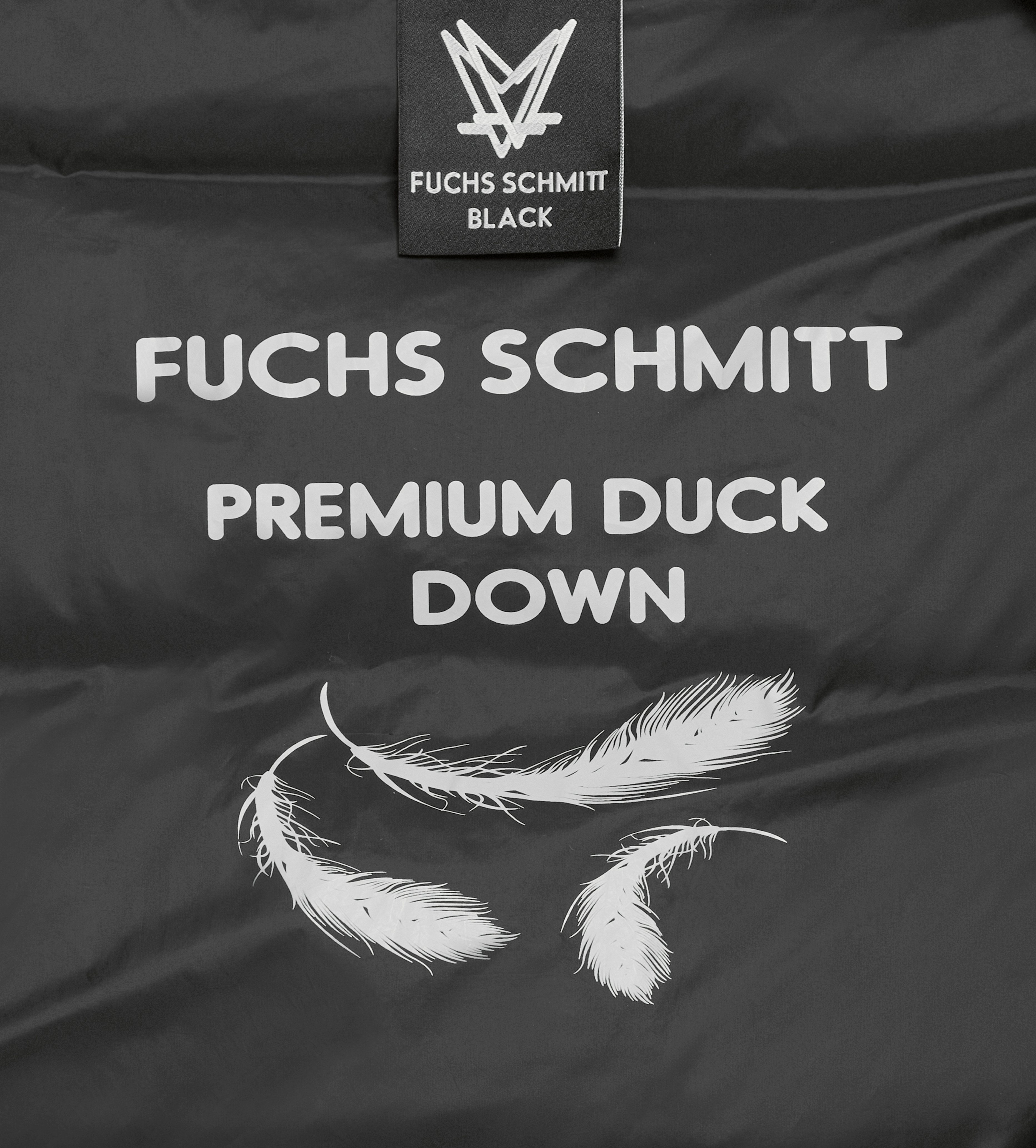 Fuchs Schmitt Gewatteerde jas met een capuchon