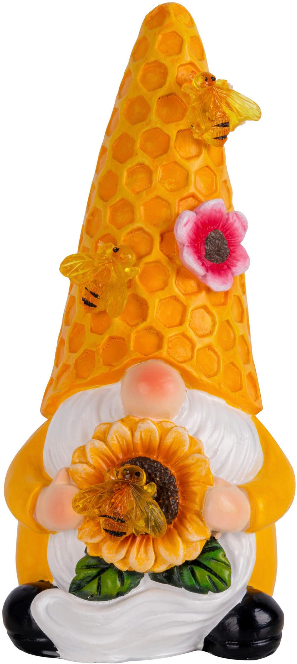 näve Led-solarlamp ABBY 2-lamps incl. led gu10 6w, chroom, glazen kap, verstelbare spots, l:41cm (2 stuks)