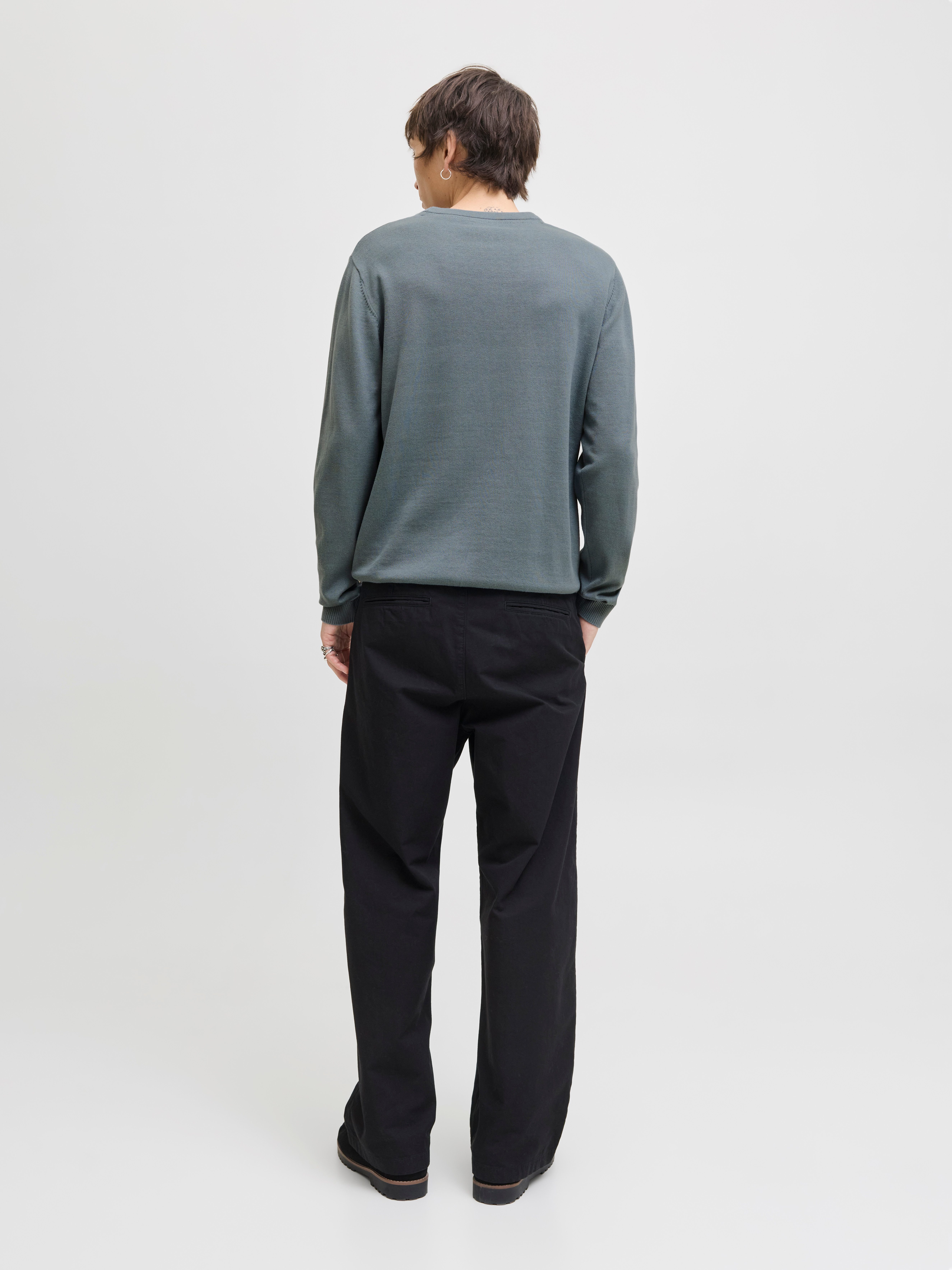 Jack & Jones Trui met ronde hals JJEBASIC KNIT CREW NECK NOOS
