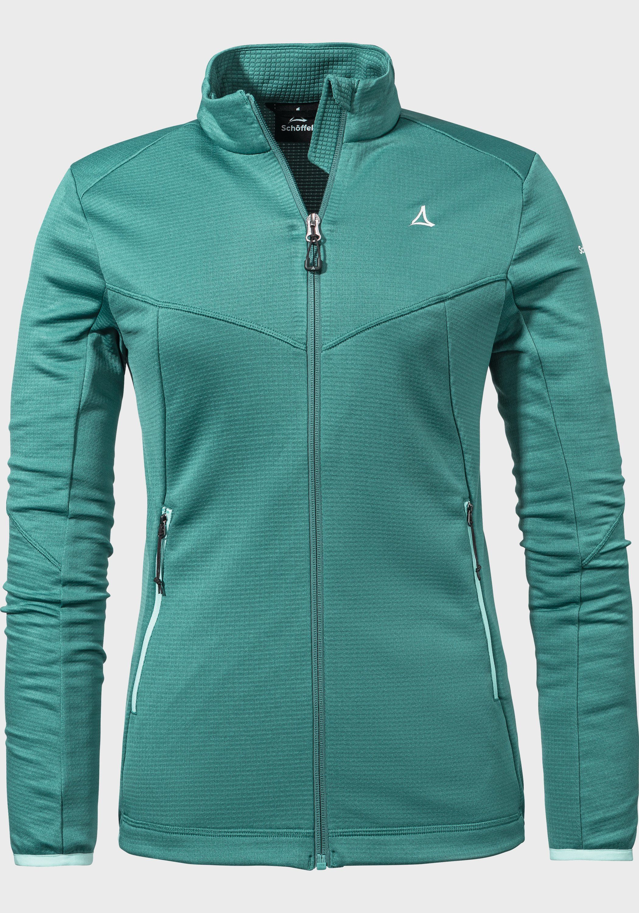 Schöffel Fleecejack Fleece Jacket Svardalen L dames fleece vesten maat 44 groen