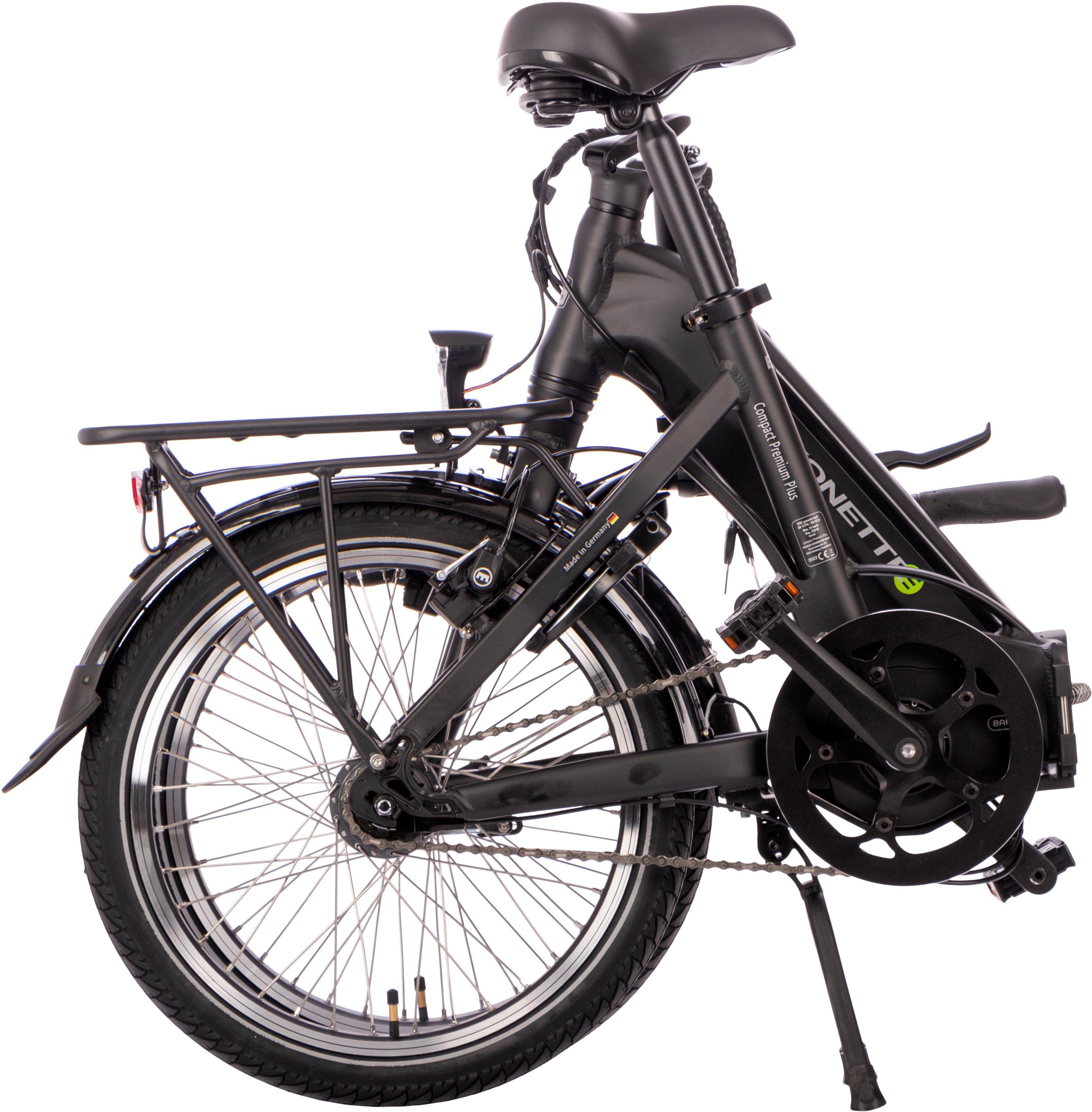 SAXONETTE E-bike Compact Premium Plus Pedelec, elektrische fiets voor dames en heren