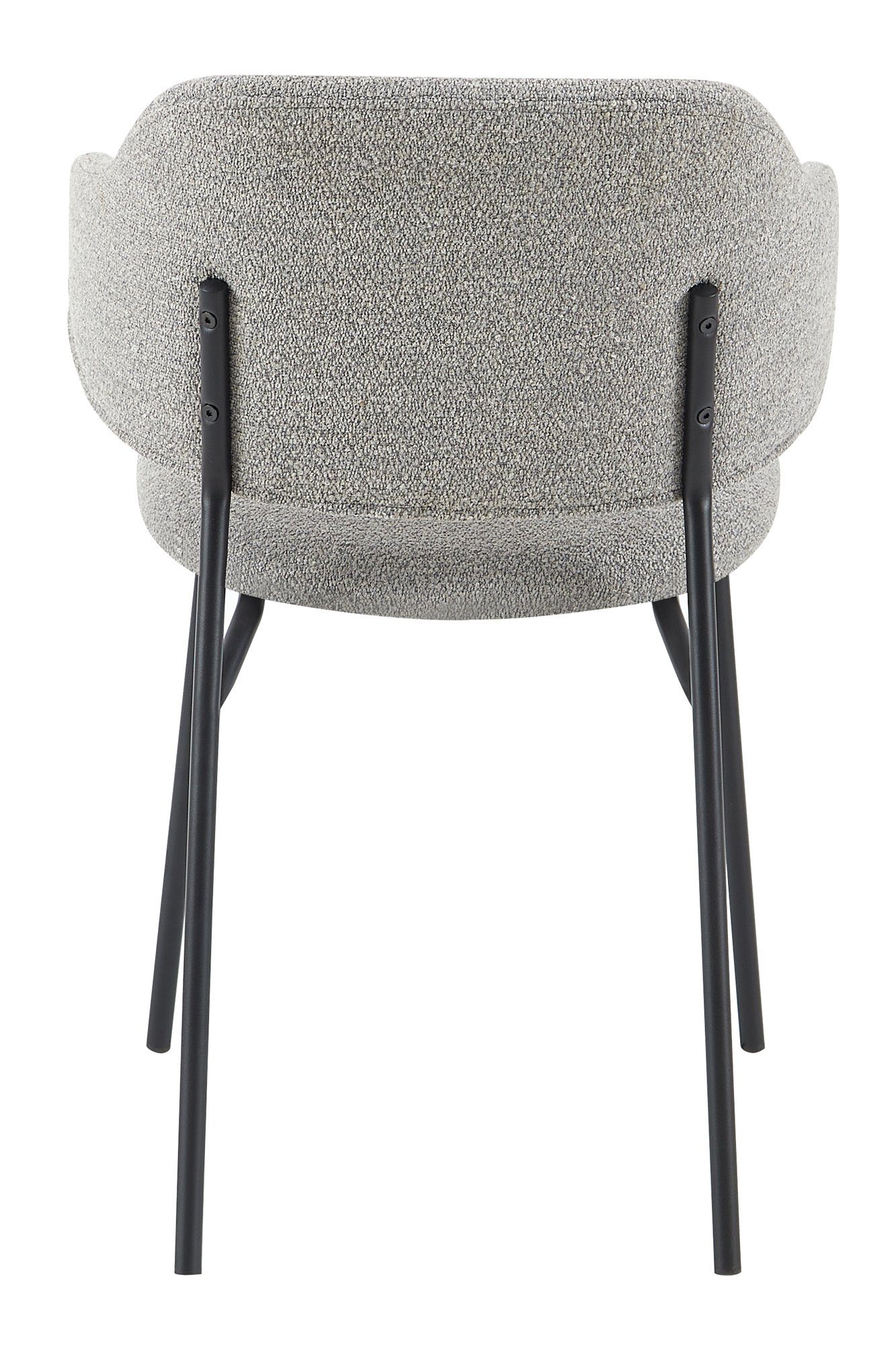 SalesFever Stoel met armleuningen met designframe en uitlopende armleuningen (set, 2 stuks)