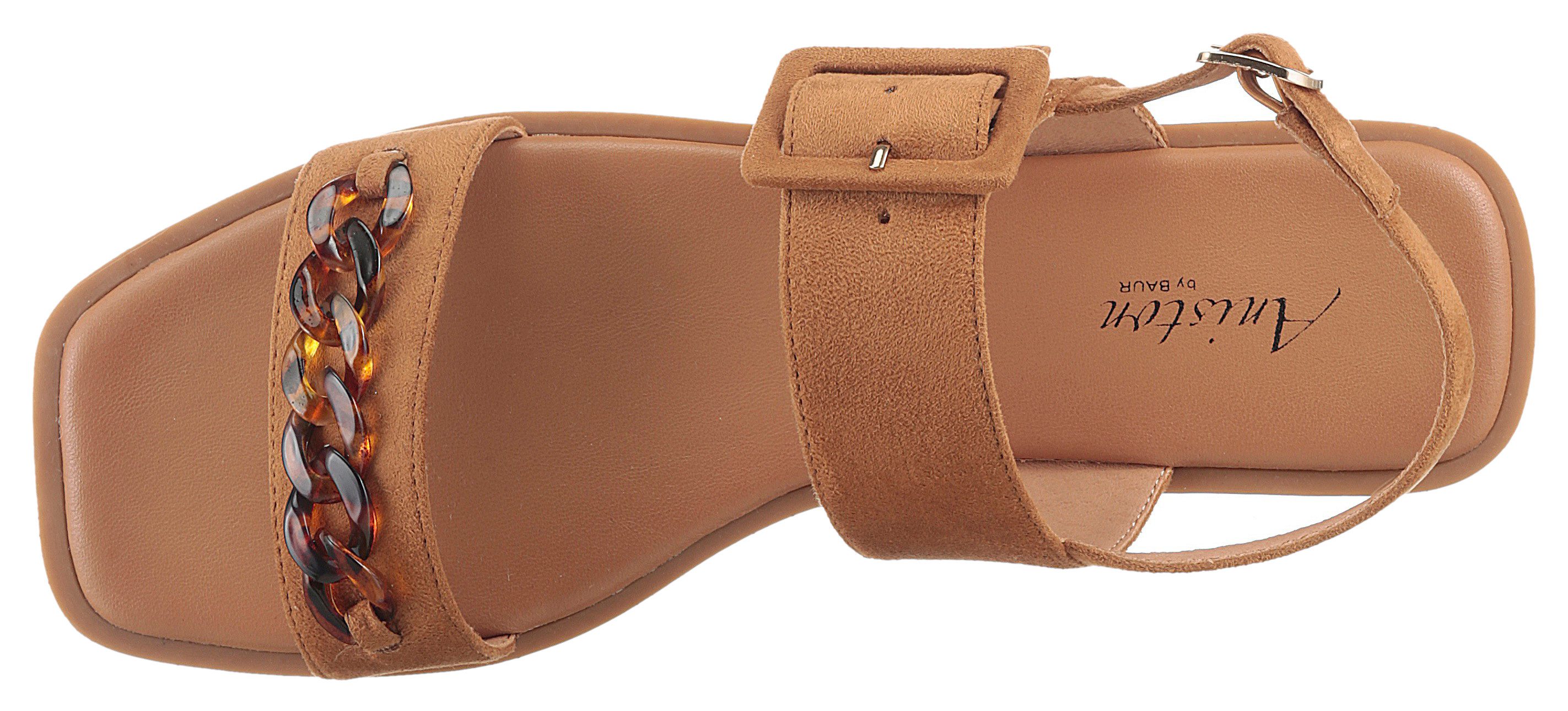 Aniston SHOES Sandalen , zomer schoen, sandalette, sierketting - nieuwe collectie
