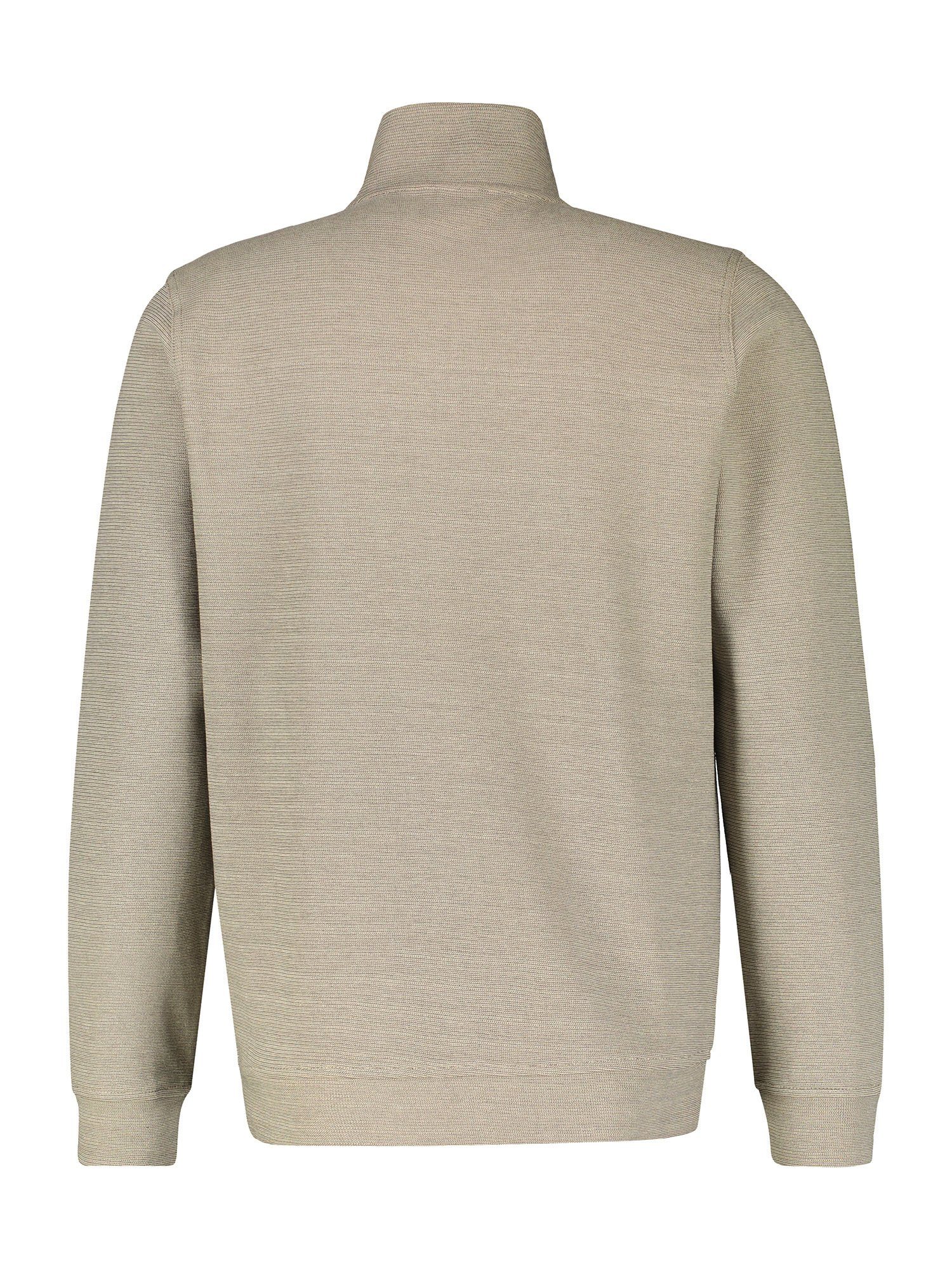 Lerros Sweatvest LERROS sweatshirt jack in structuurkwaliteit