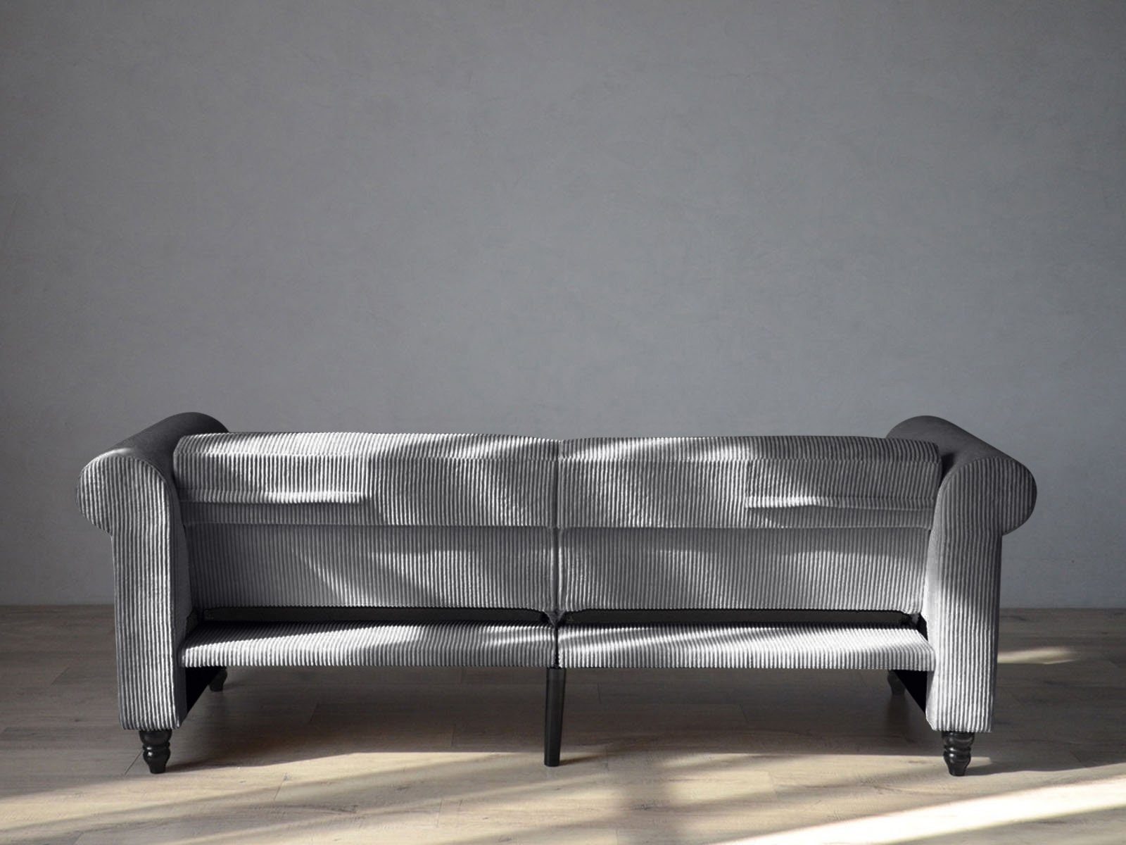 Dorel Home 3-zitsbank Felix II, slaapbank 236 cm(ligoppervlak 108 x 190 cm), rugleuning