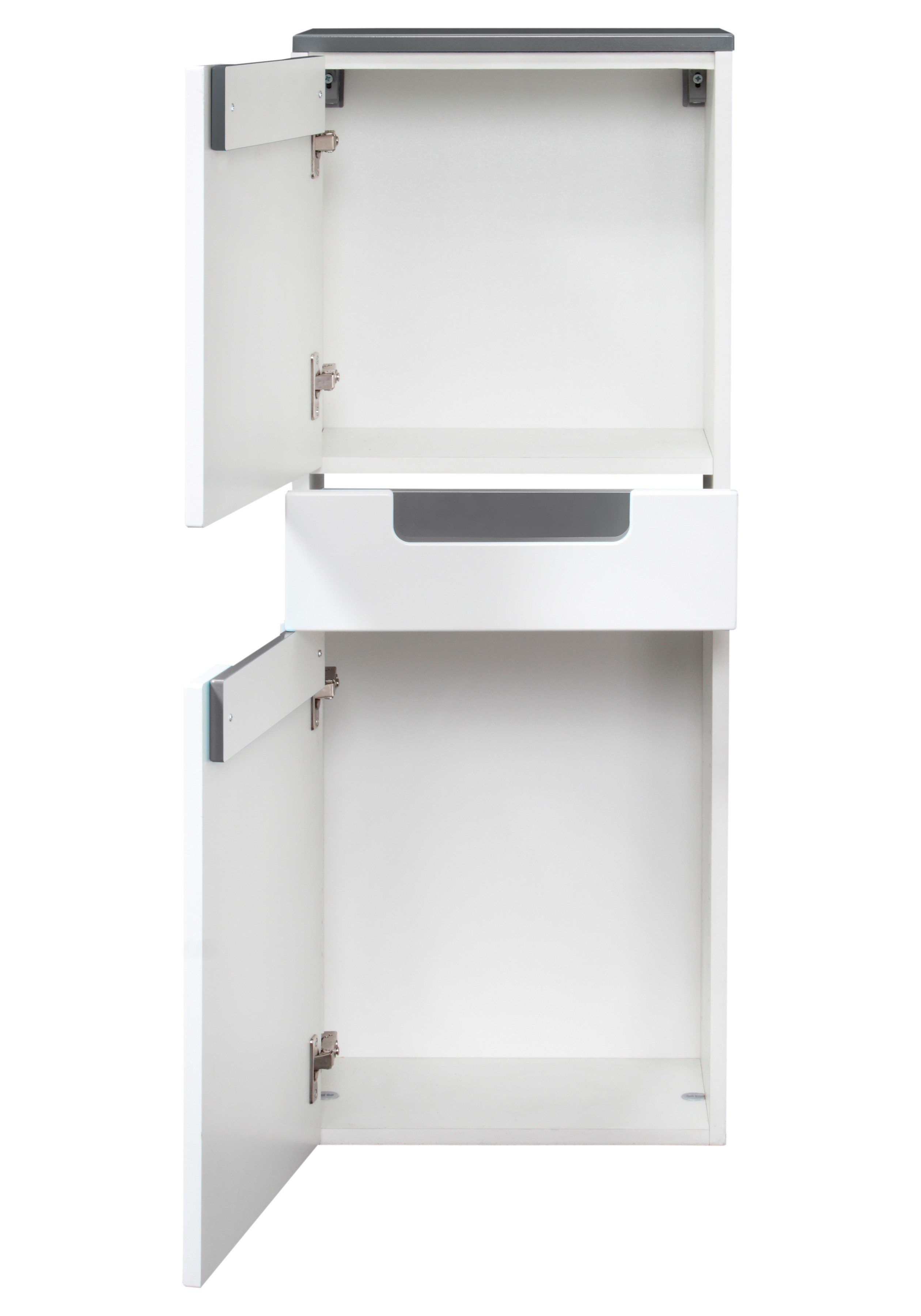 welltime Halfhoge kast Siena Breedte 40 cm, met geïntegreerde deurdempers en soft-closefunctie