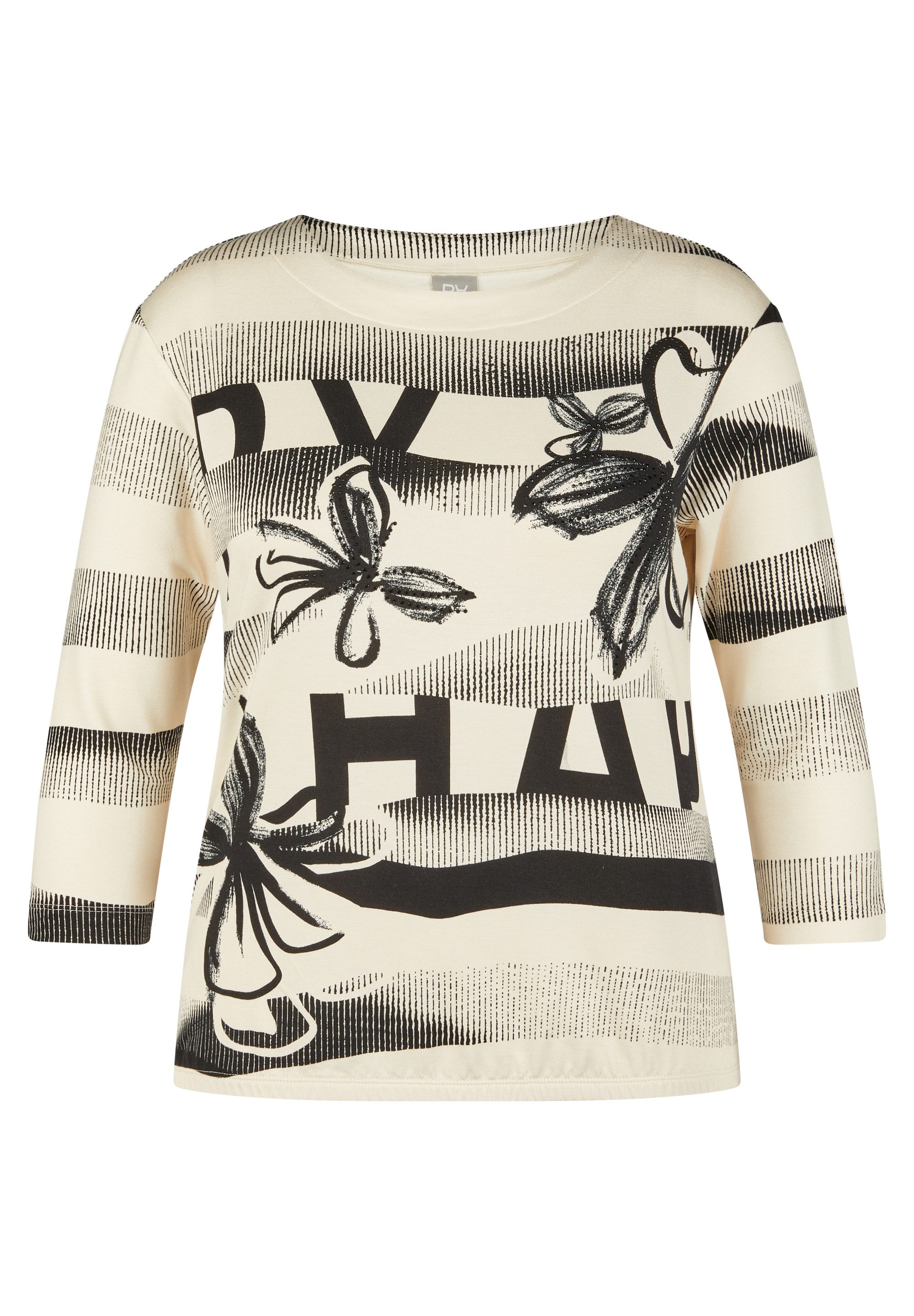 Rabe Shirt met 3/4 mouwen met print all-over