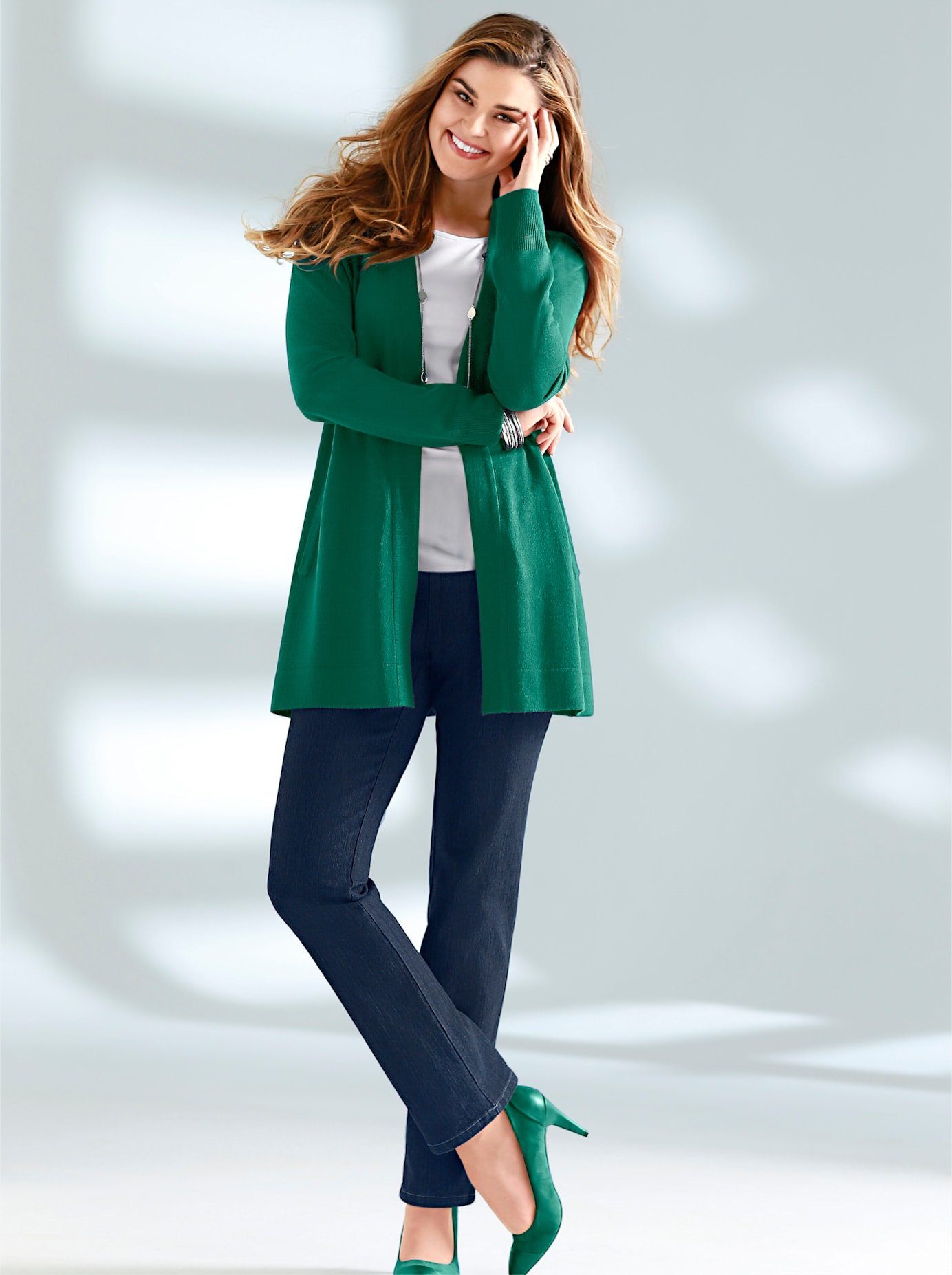 Classic Basics Jeans met elastische band