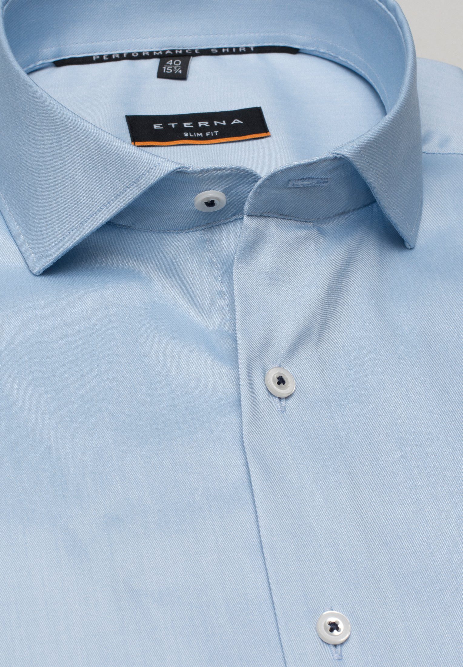 Eterna Overhemd met korte mouwen Slim fit EASY IRON (gemakkelijk te strijken)