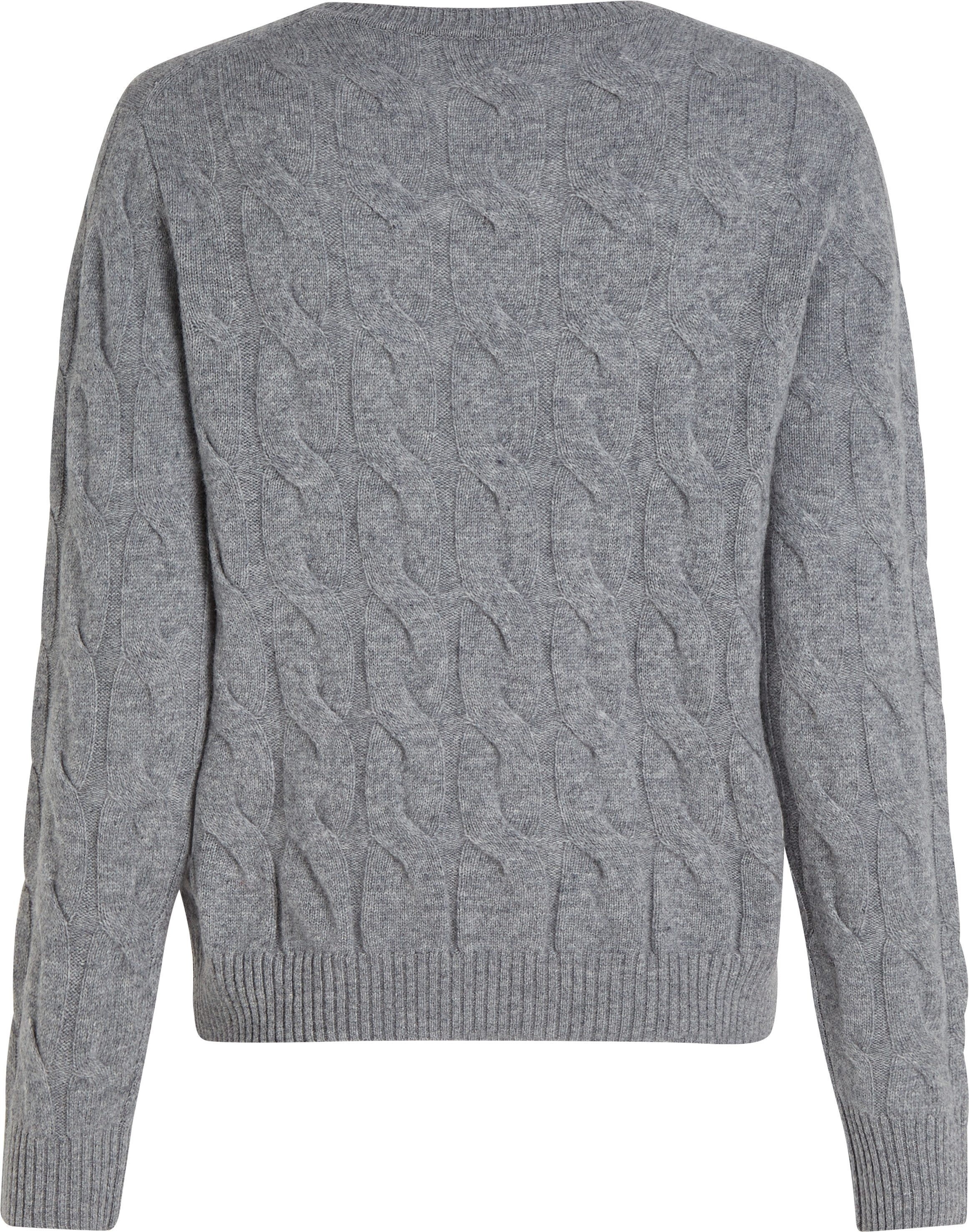 Tommy Hilfiger Gebreide trui SOFT WOOL CABLE C-NK