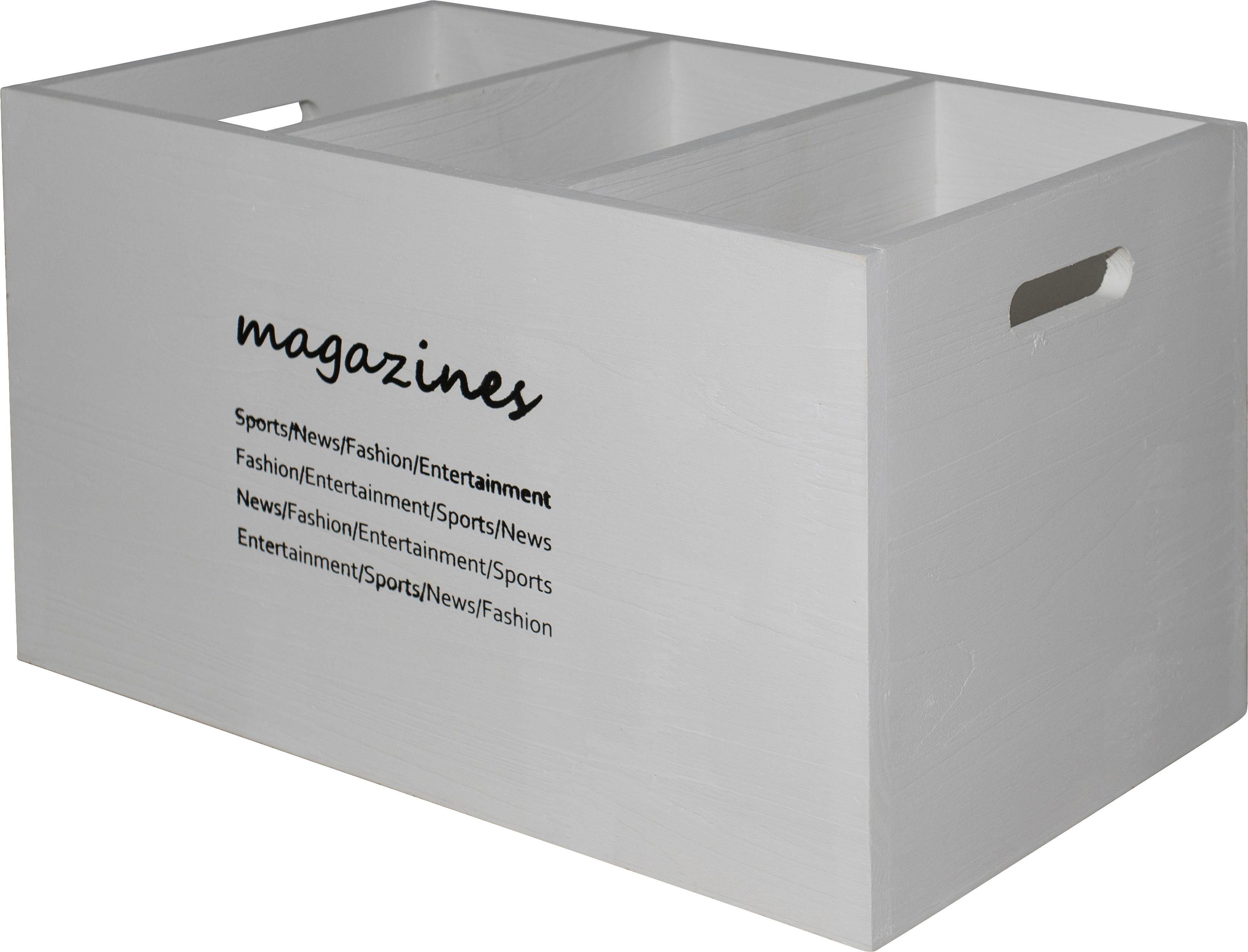Kan weerstaan Hechting oplichterij Myflair Möbel & Accessoires Opbergbox Magari, wit Wit? Bestel nu bij | OTTO