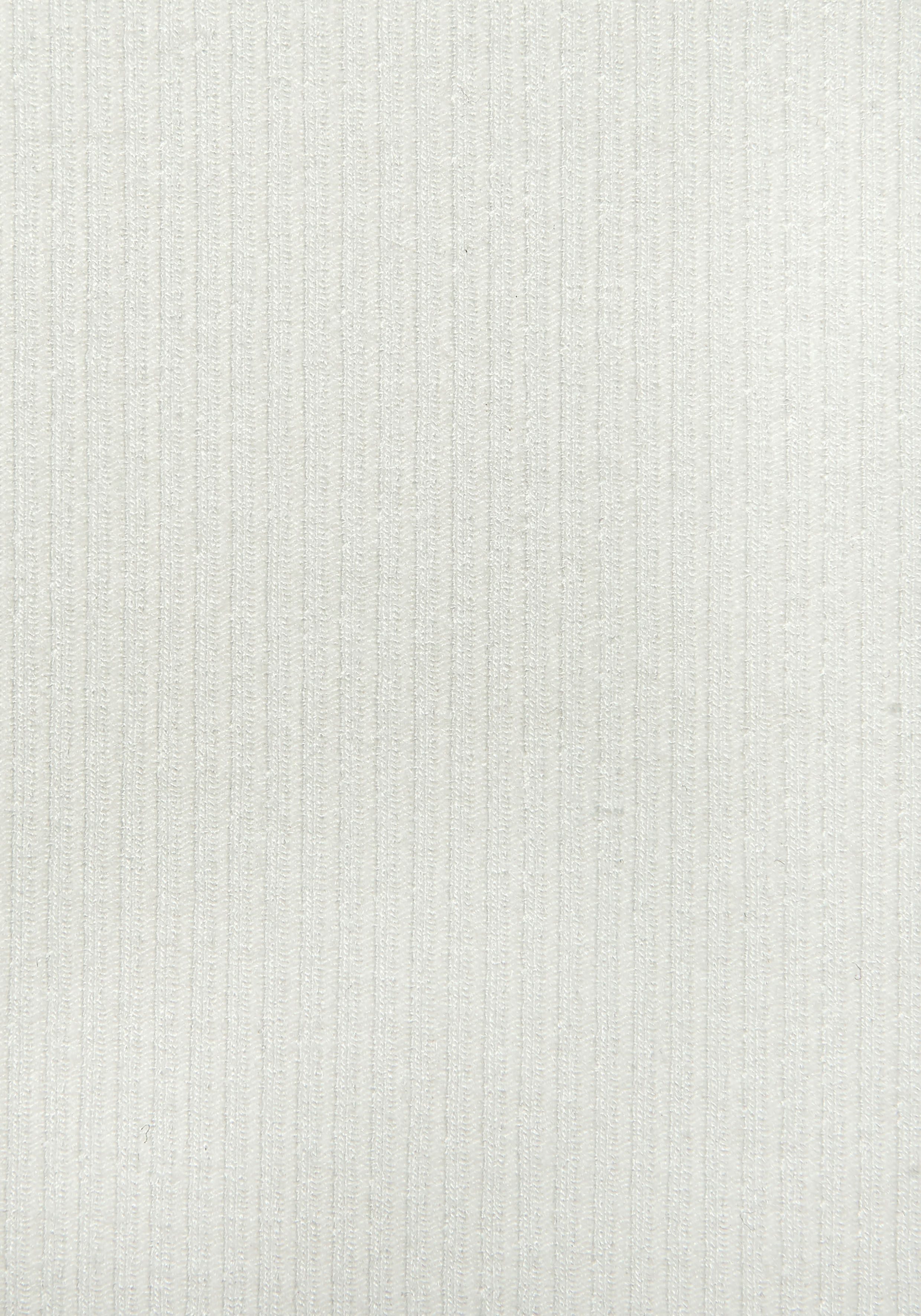 Lascana Geribde tanktop met vierkante halslijn, elastisch dametop, basic, elegant