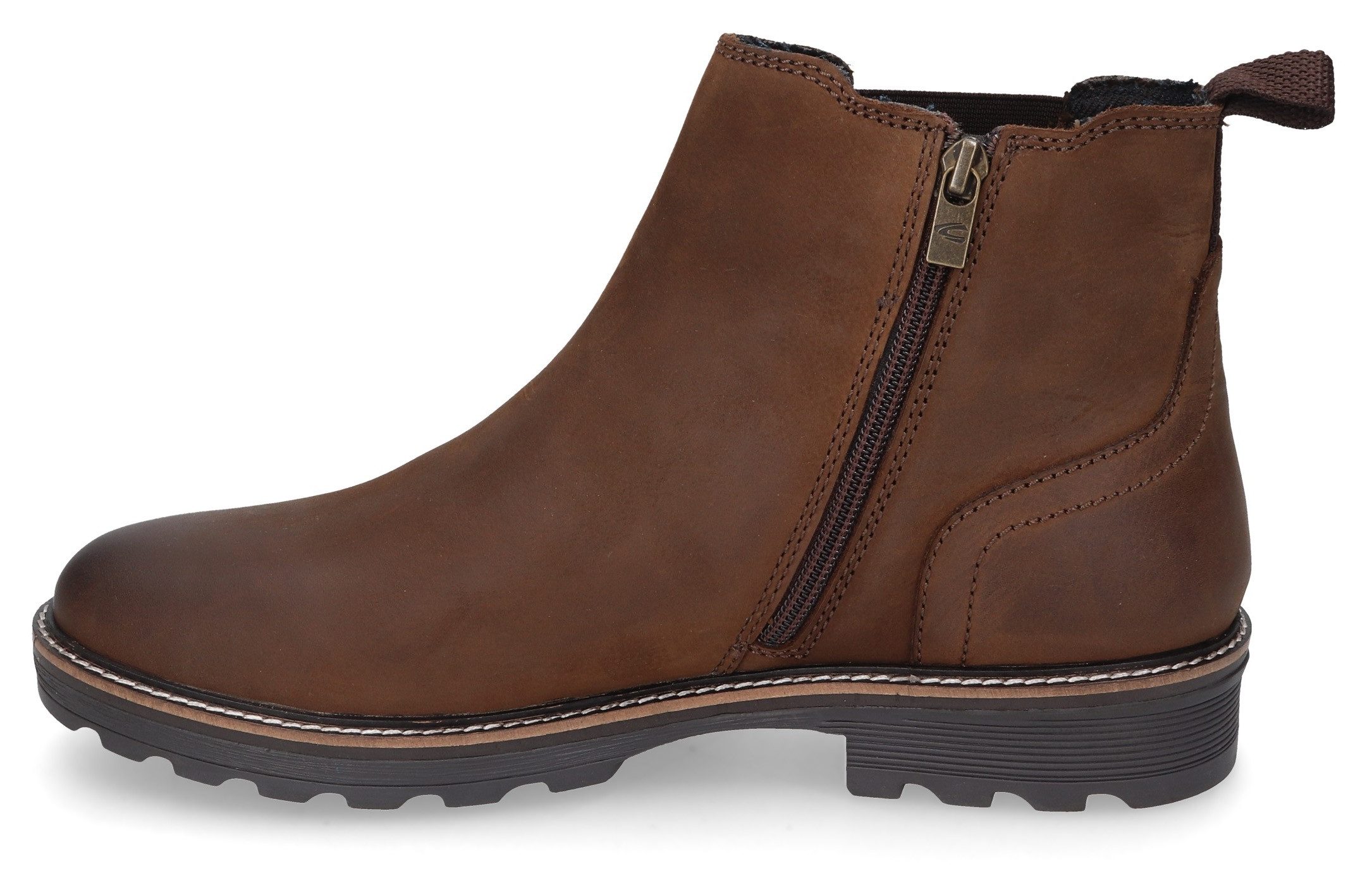 camel active Chelsea-boots Casual laarzen, instaplaarzen met verwisselbare binnenzool