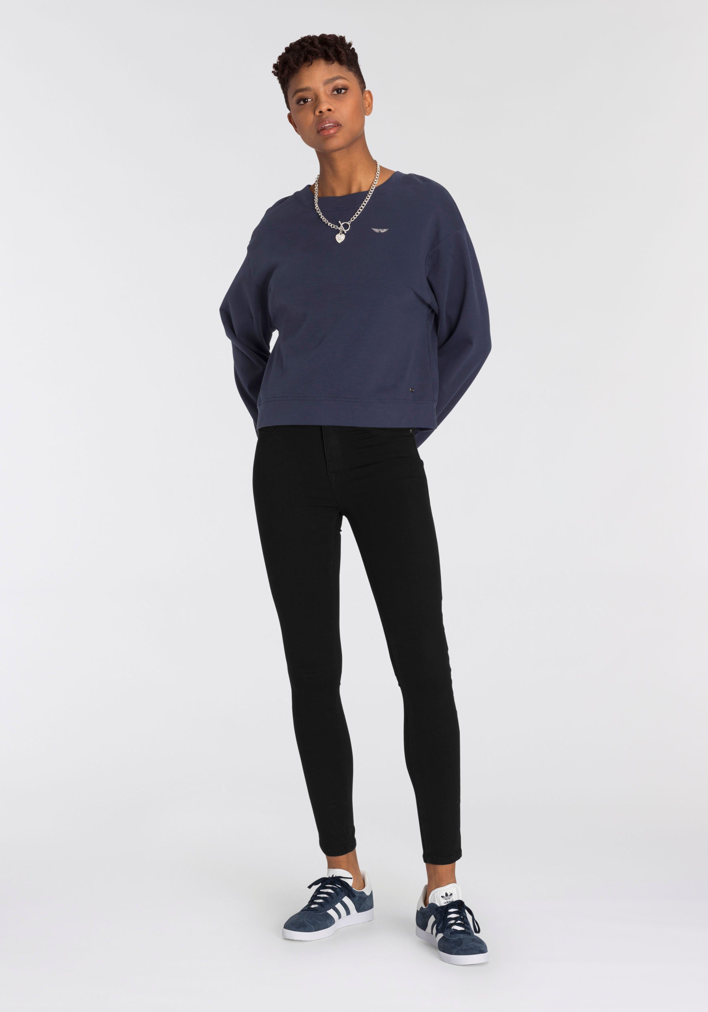 Arizona Skinny fit jeans Ultra Stretch extra-strak gesneden pasvorm, modieuze used-wassing