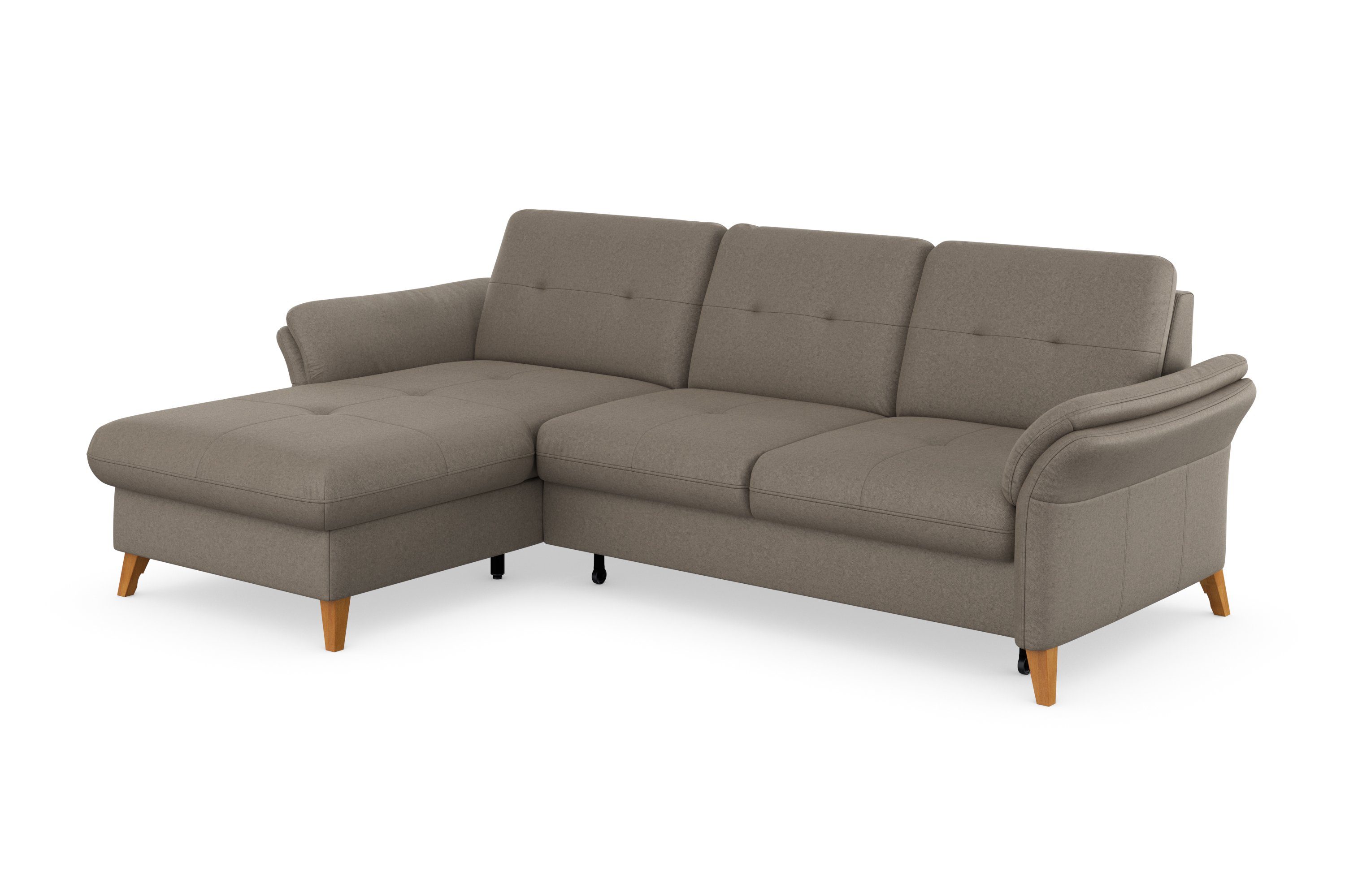 sit&more Hoekbank Göteborg Zitdiepteverstelling en binnenvering, naar keuze met slaapfunctie