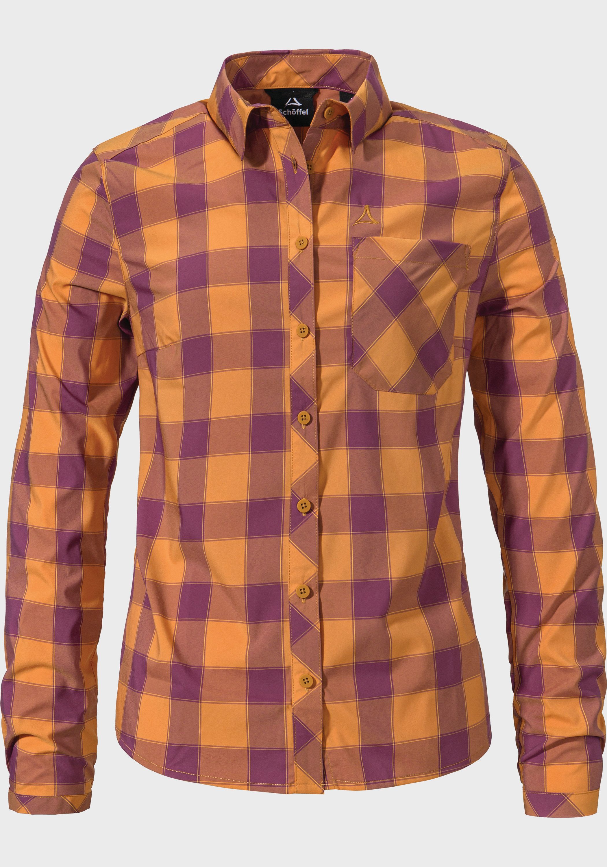 Schöffel Outdoorblouse Blouse Silba L dames blouses maat 40 geel