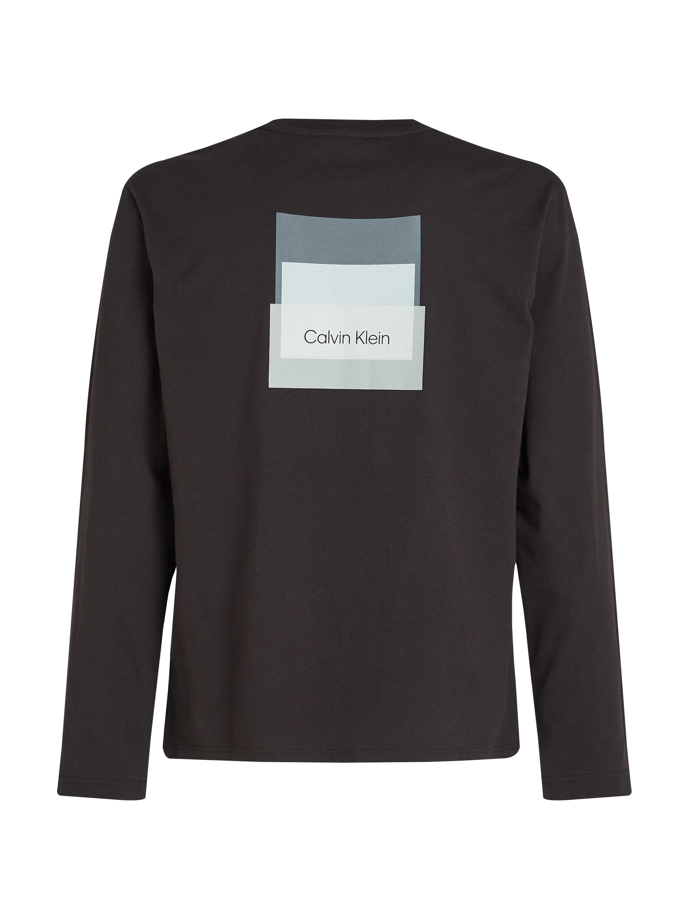 Calvin Klein Shirt met lange mouwen STACKED COLOR BLOCK LS T-SHIRT