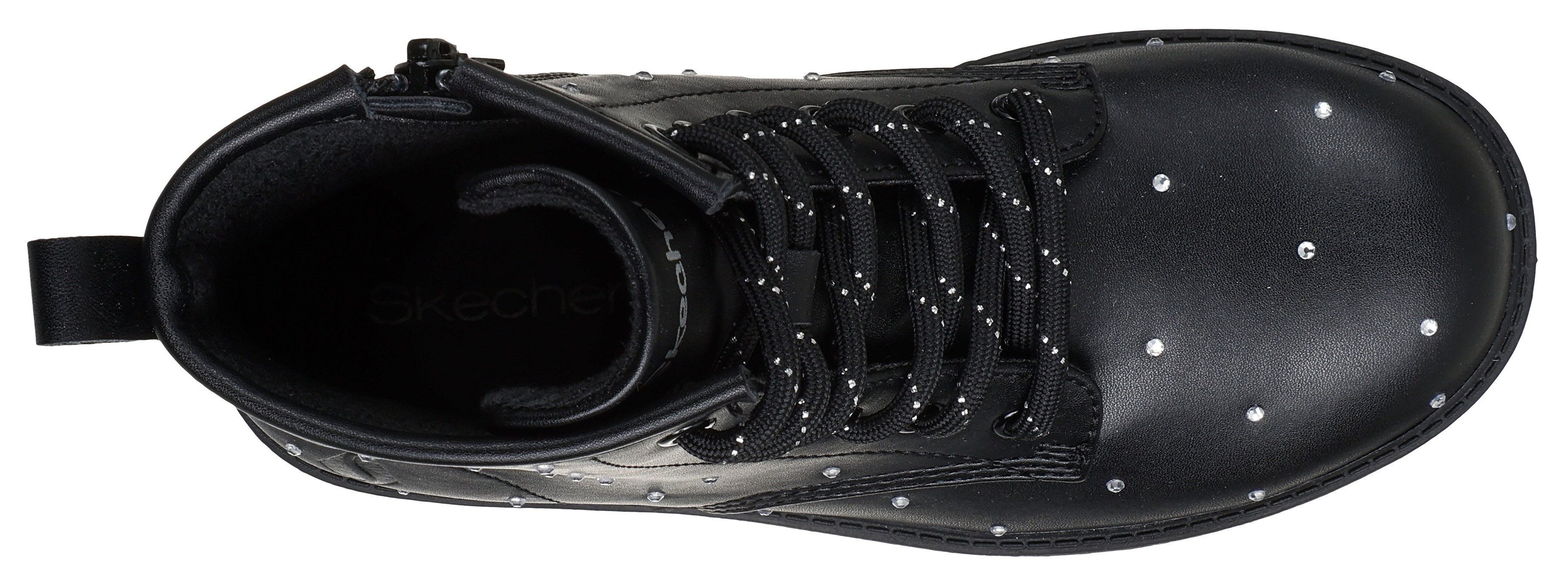 Skechers Veterlaarzen GRAVLEN HI Boots met studs, maatsjabloon om te downloaden