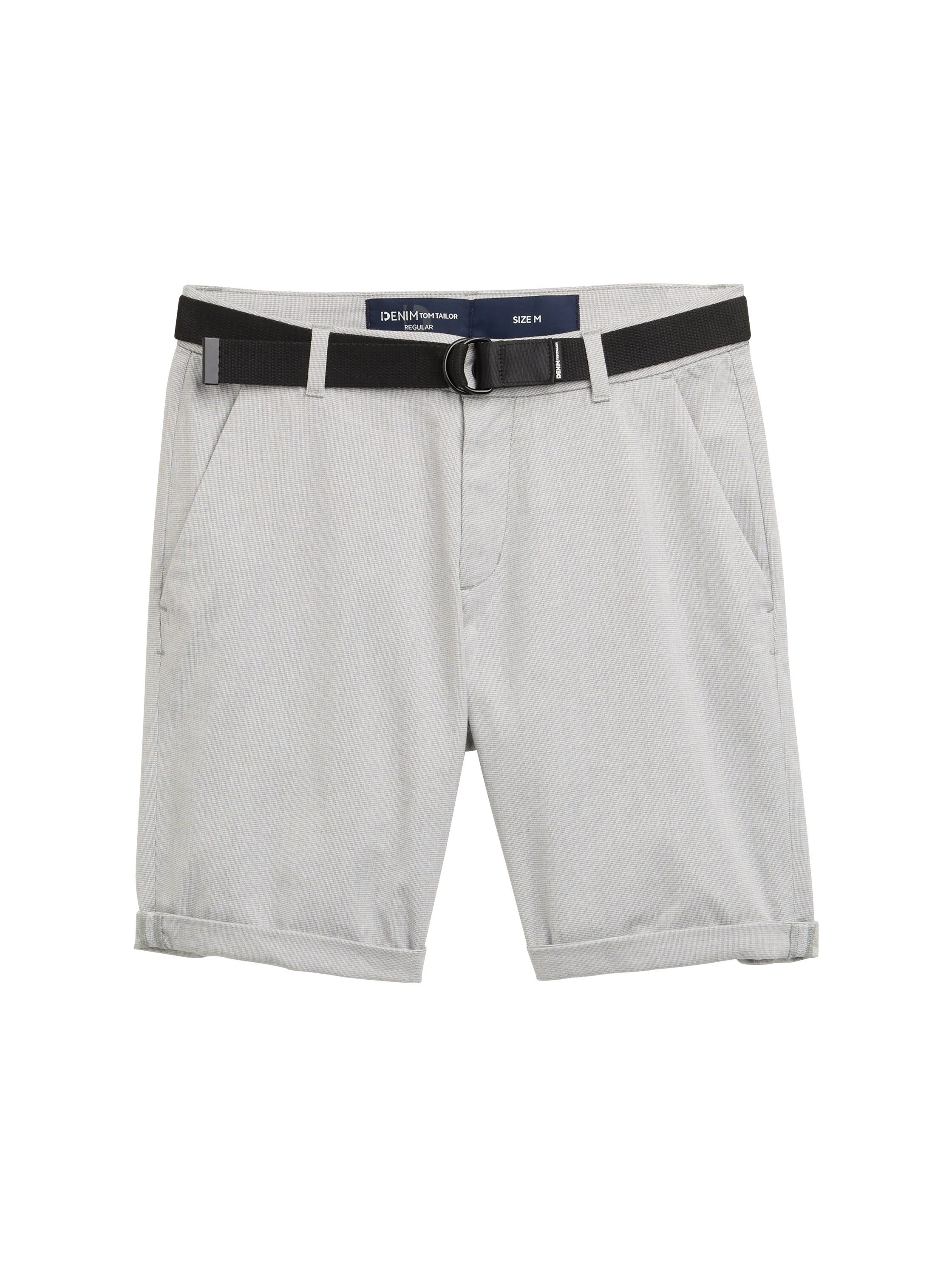 Tom Tailor Denim Chino-short met riem (set)