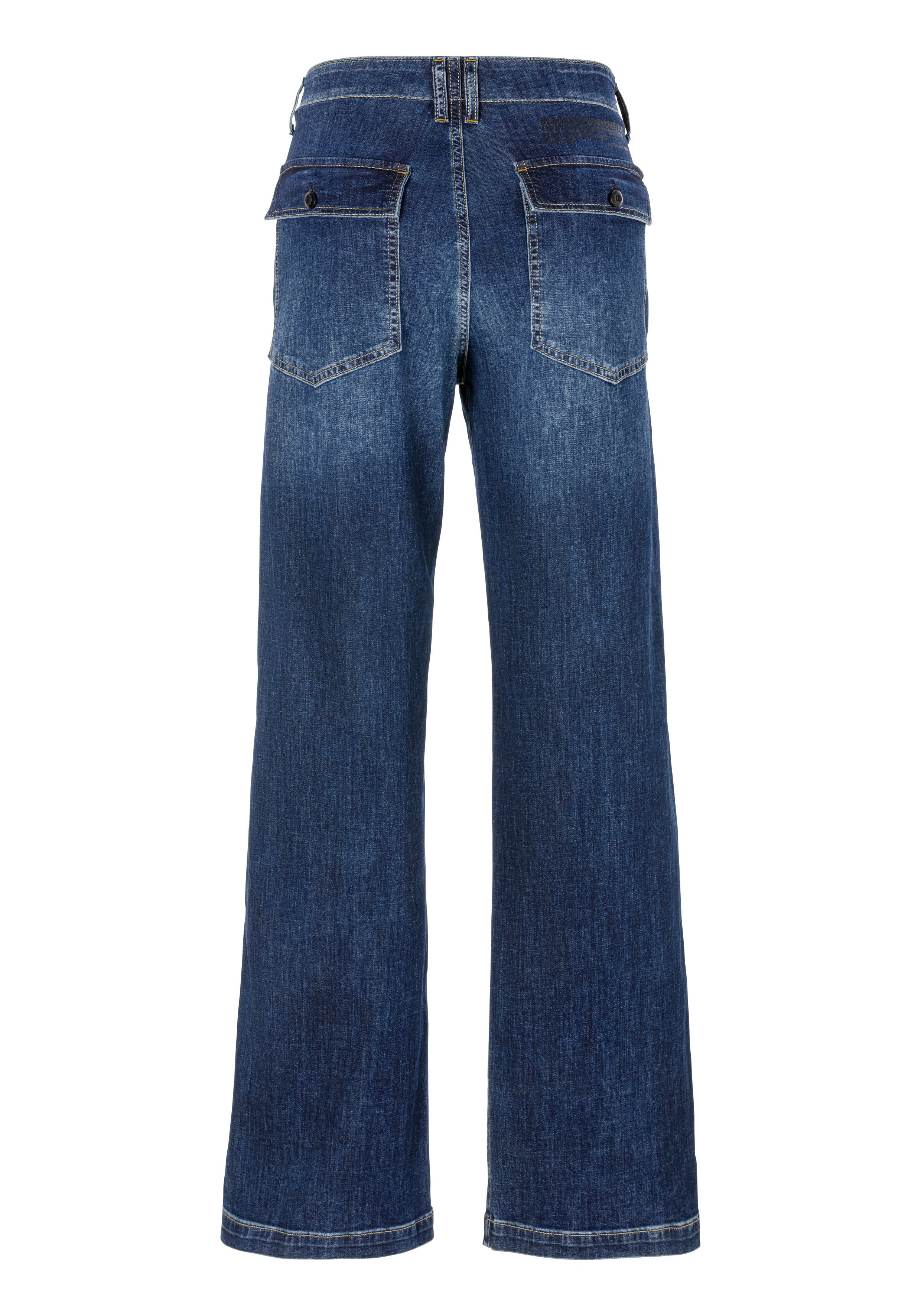 Herrlicher 5-pocket jeans Fatique Women Wide Recycled Light Denim