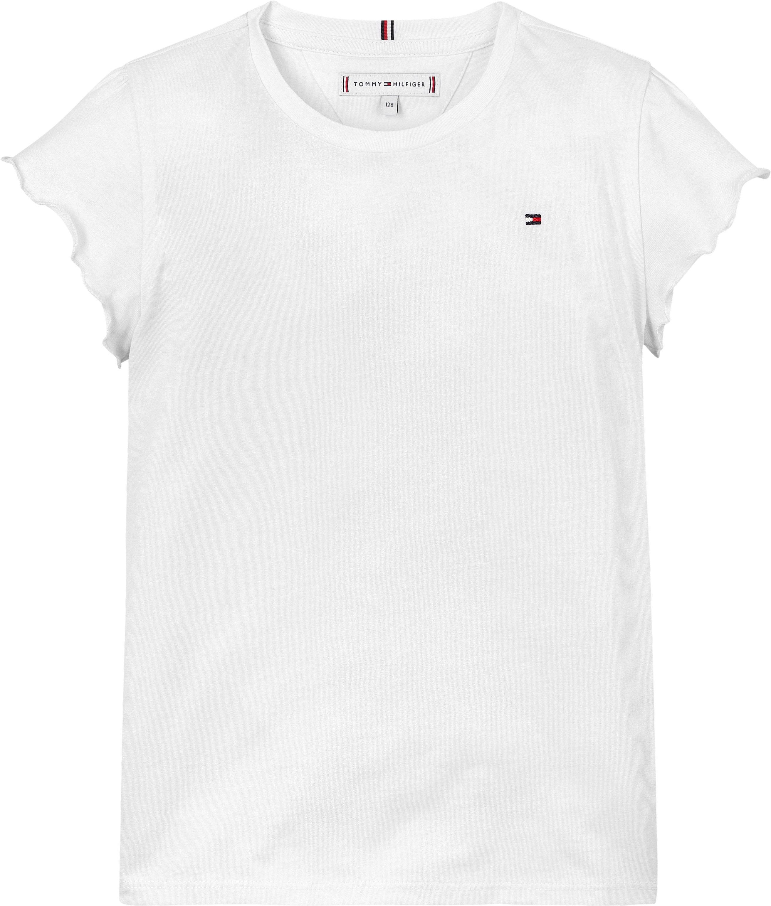 Tommy Hilfiger T-shirt ESSENTIAL RUFFLE SLEEVE TOP