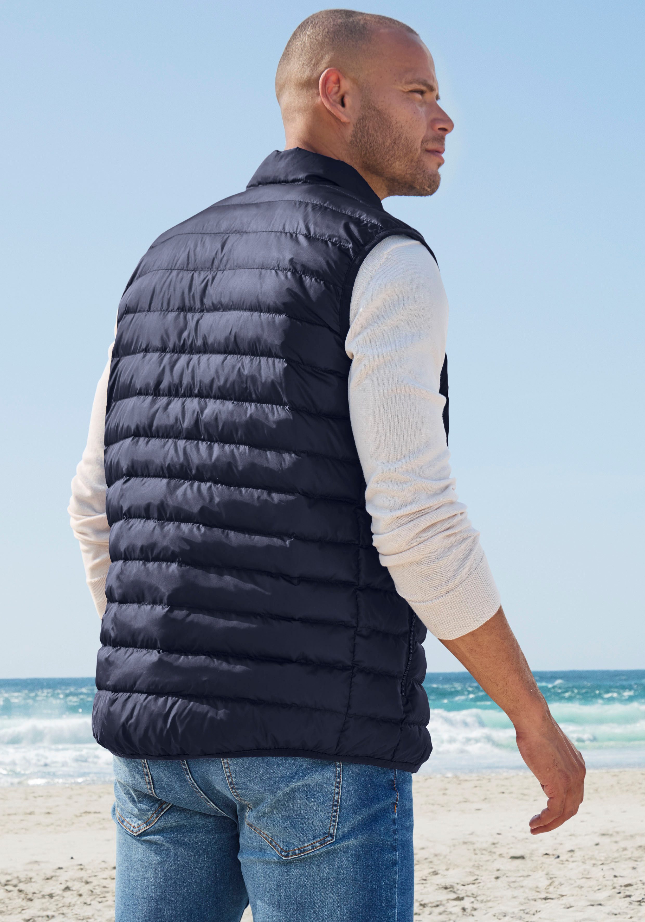 H.I.S Bodywarmer licht en goed op te bergen