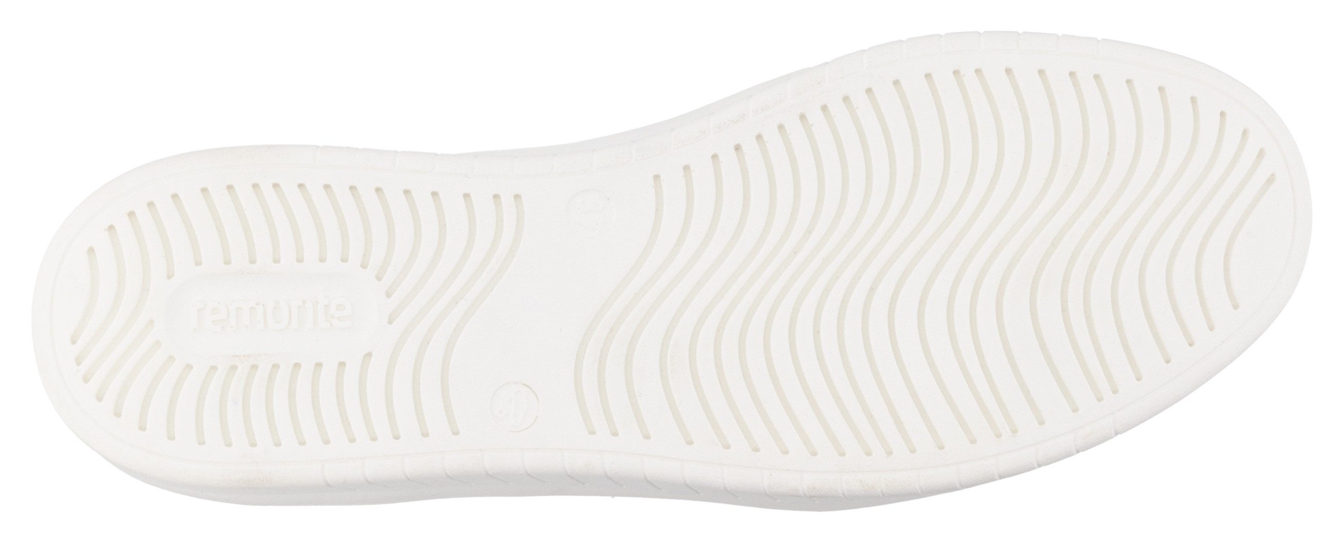 Remonte Plateausneakers , vrijetijdsschoen, veterschoen, high top sneaker met contrasterende afwerking