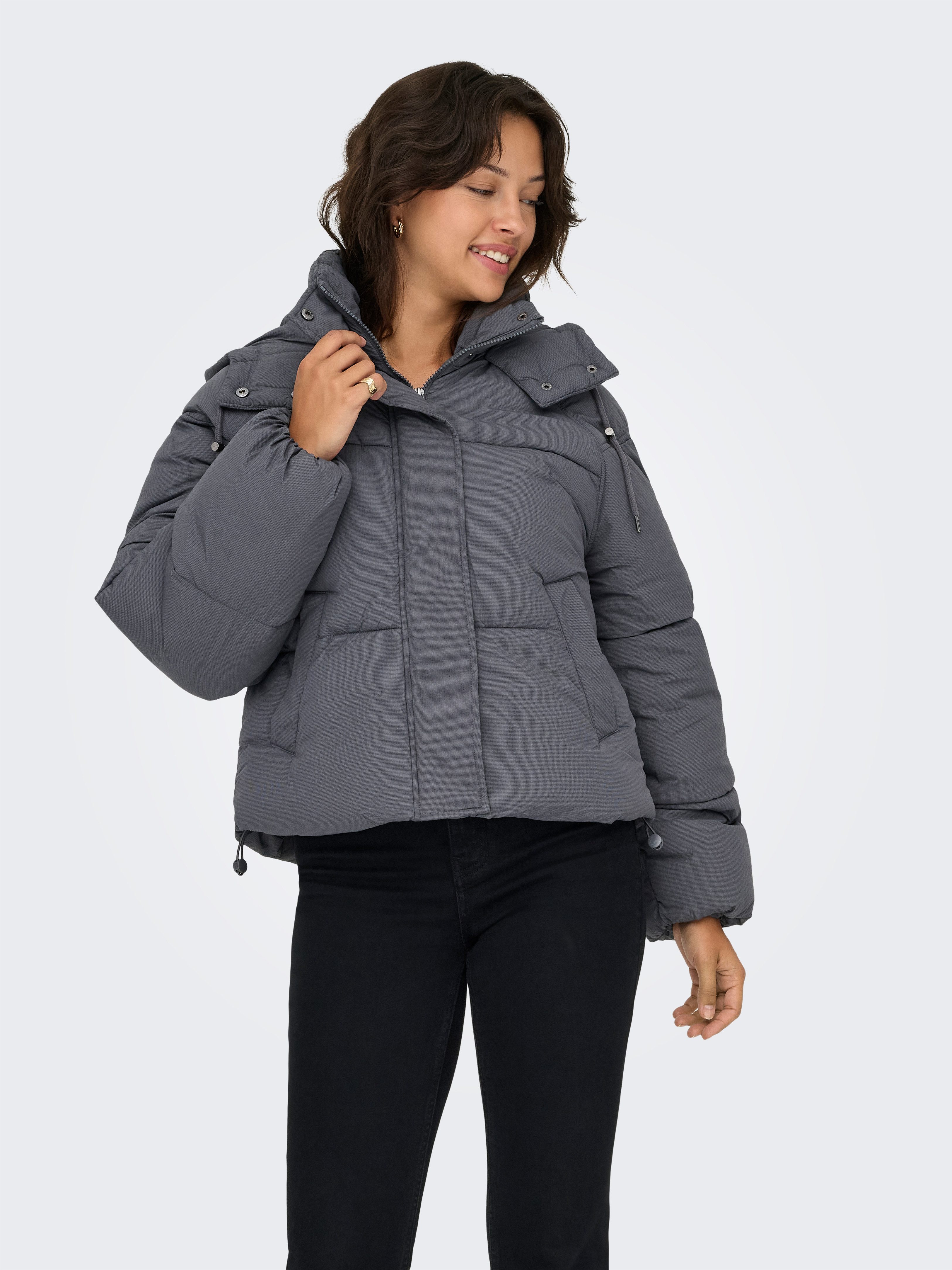 Only Gewatteerde jas ONLHOPE SHORT PUFFER JACKET CC OTW