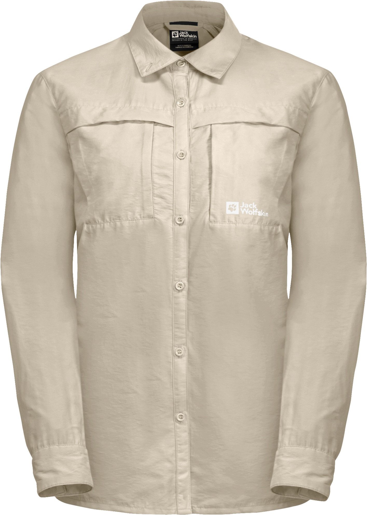 Jack Wolfskin Blouse met lange mouwen BARRIER LS SHIRT W
