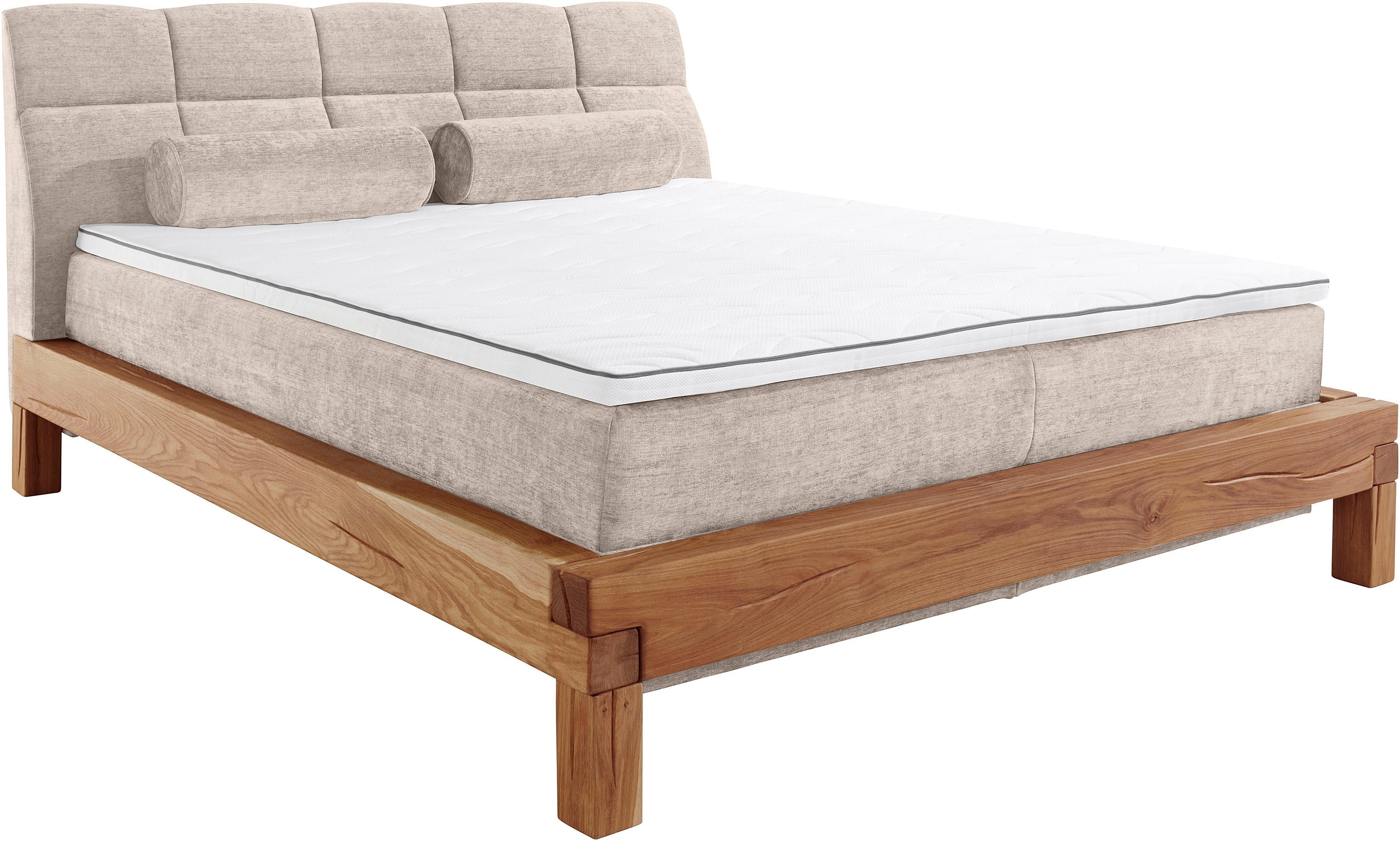 Home affaire Boxspring Villads Ligoppervlak: 180x200 cm, inside-boxspringonderbouw, gerecyclede stoffen