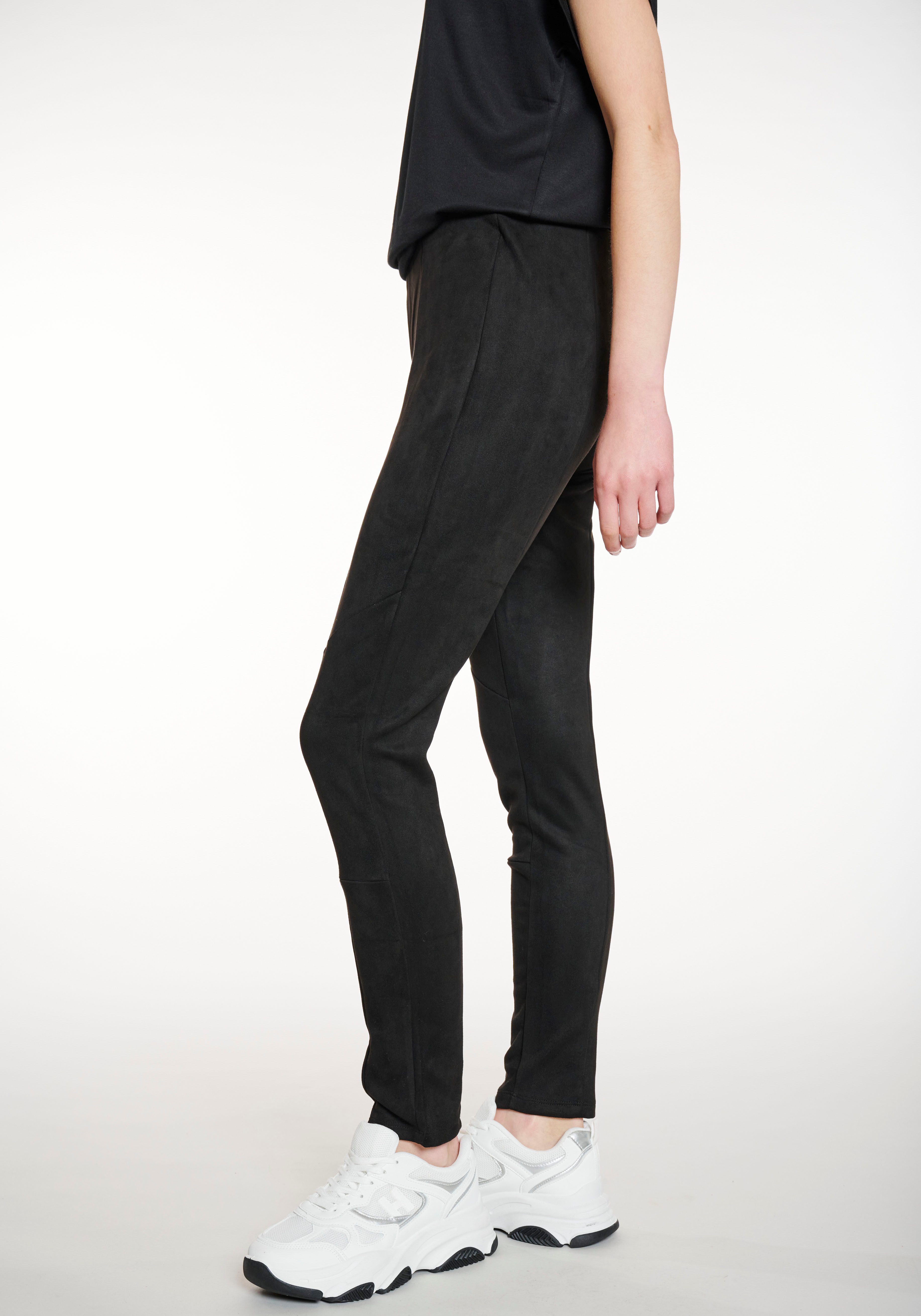 HaILYS Comfortbroek LG P TR Zo44e van imitatiewildleer