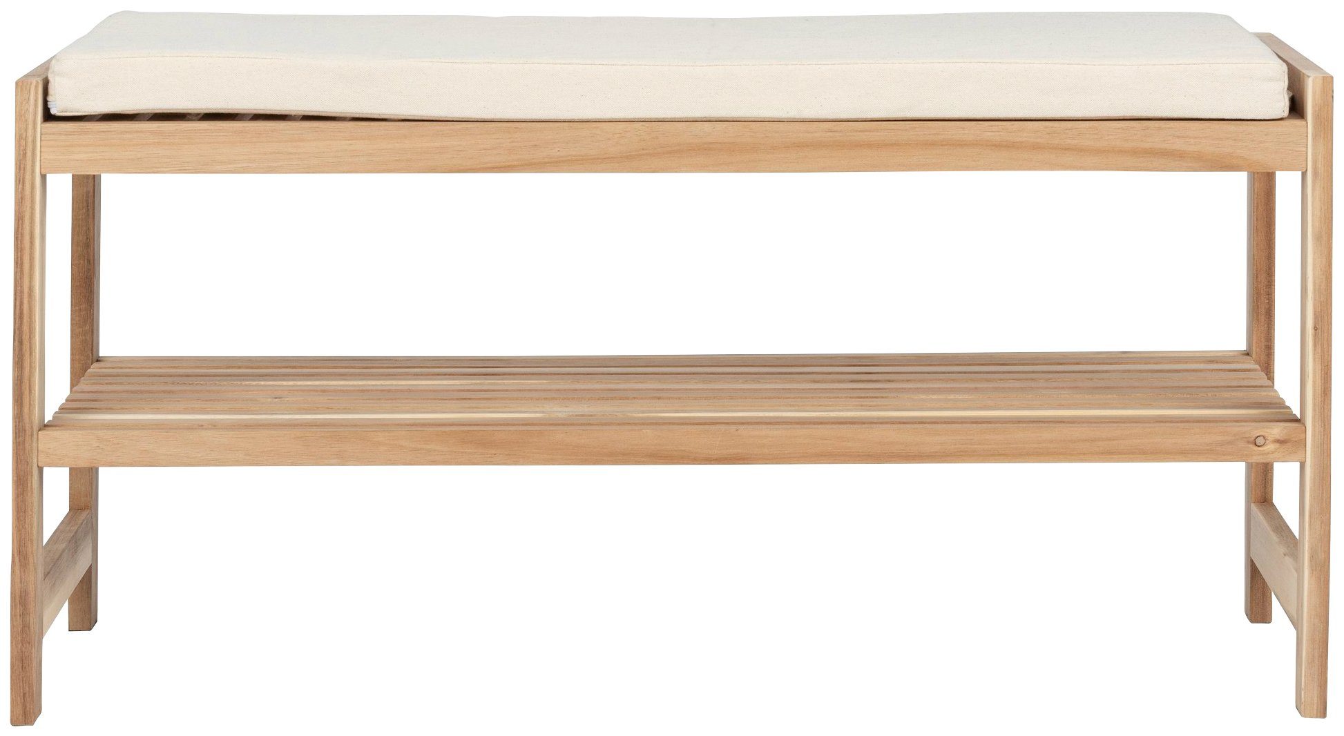 WENKO Schoenenbank Acina Bxdxh: 90x34x45 cm, van acaciahout
