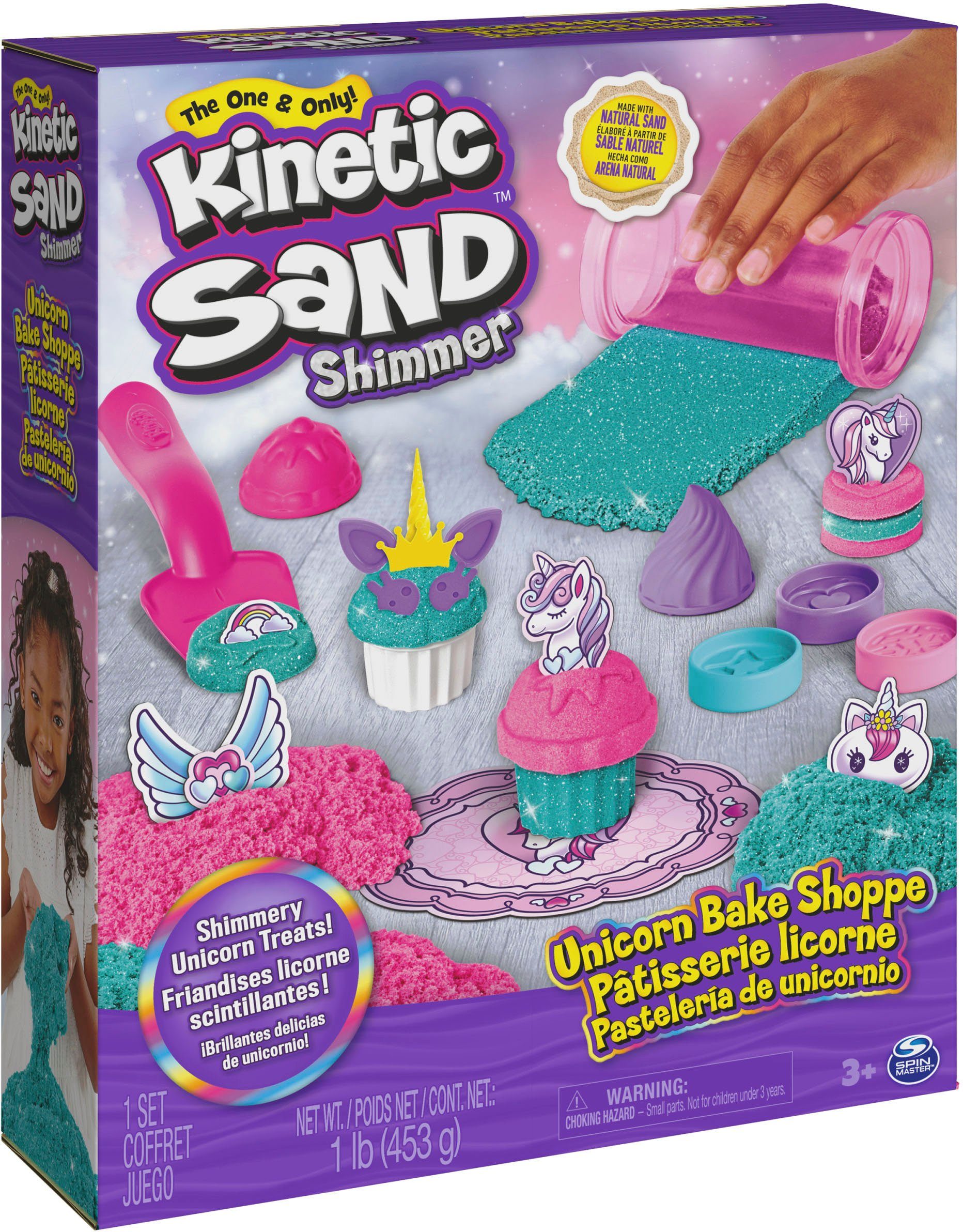 Spin Master Knutselset Kinetic Sand - Unicorn Bake Shoppe 454 g